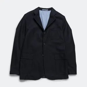 Beams Clothing 3B Jacket Flannel - Navy