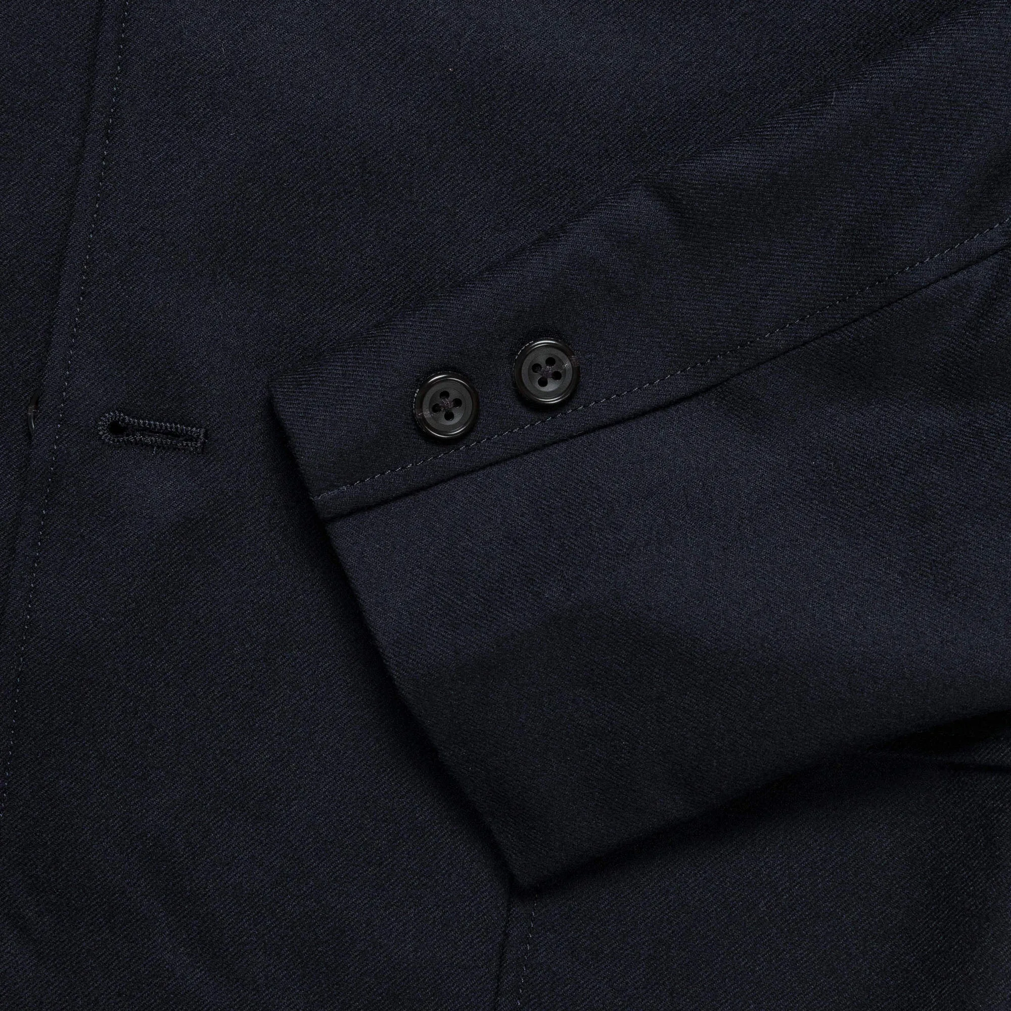 Beams Clothing 3B Jacket Flannel - Navy