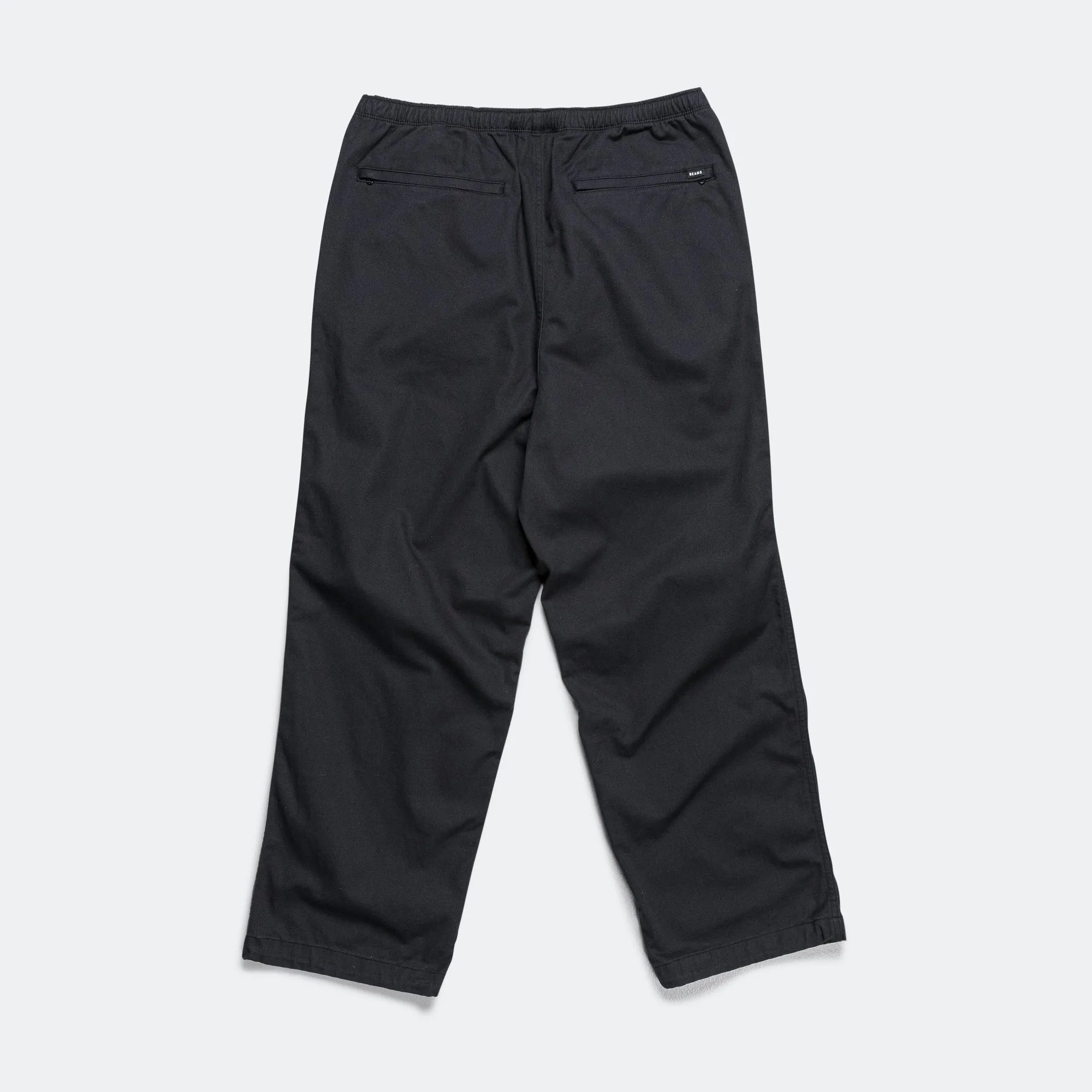 Beams Clothing Basic Twill Easy Trousers - Black