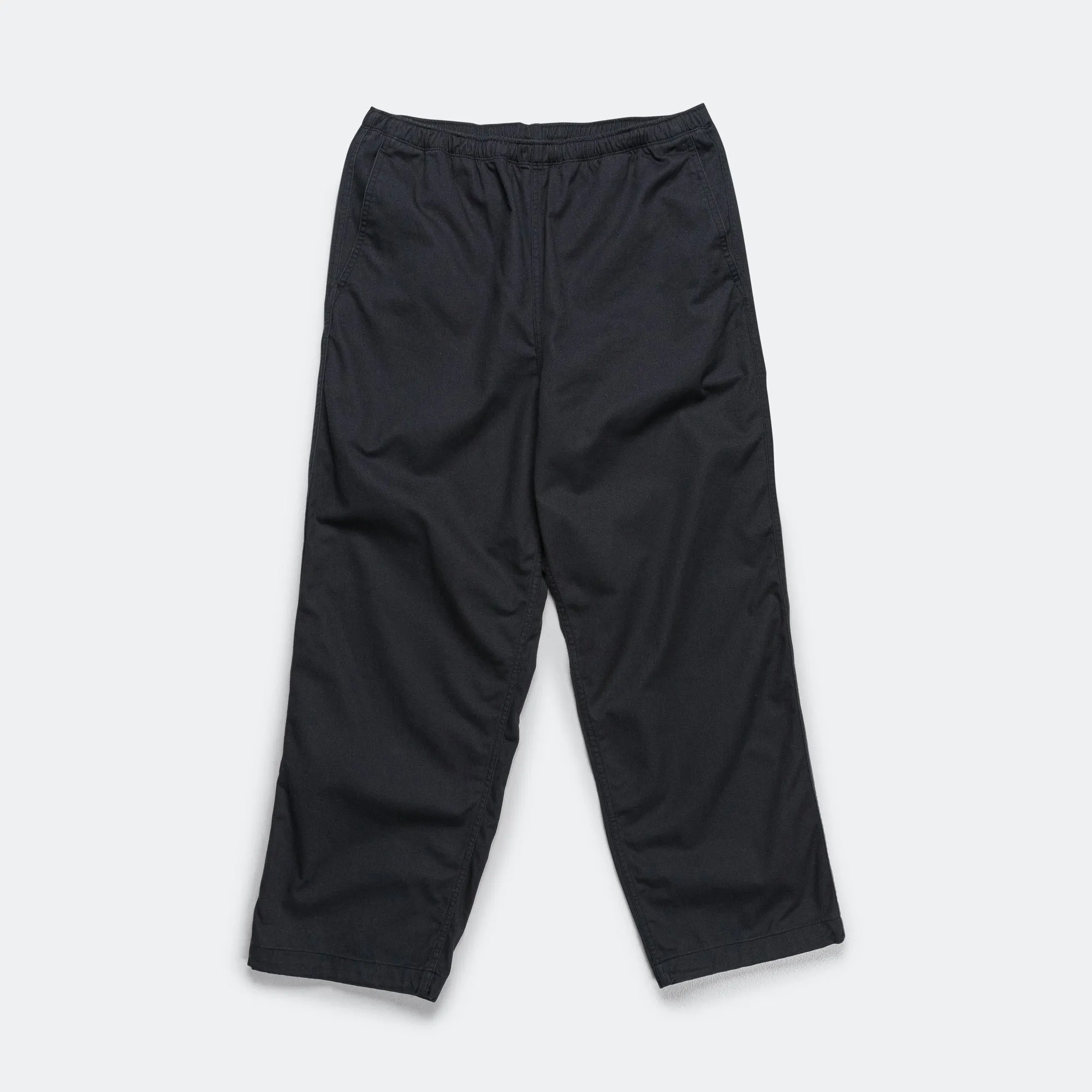 Beams Clothing Basic Twill Easy Trousers - Black