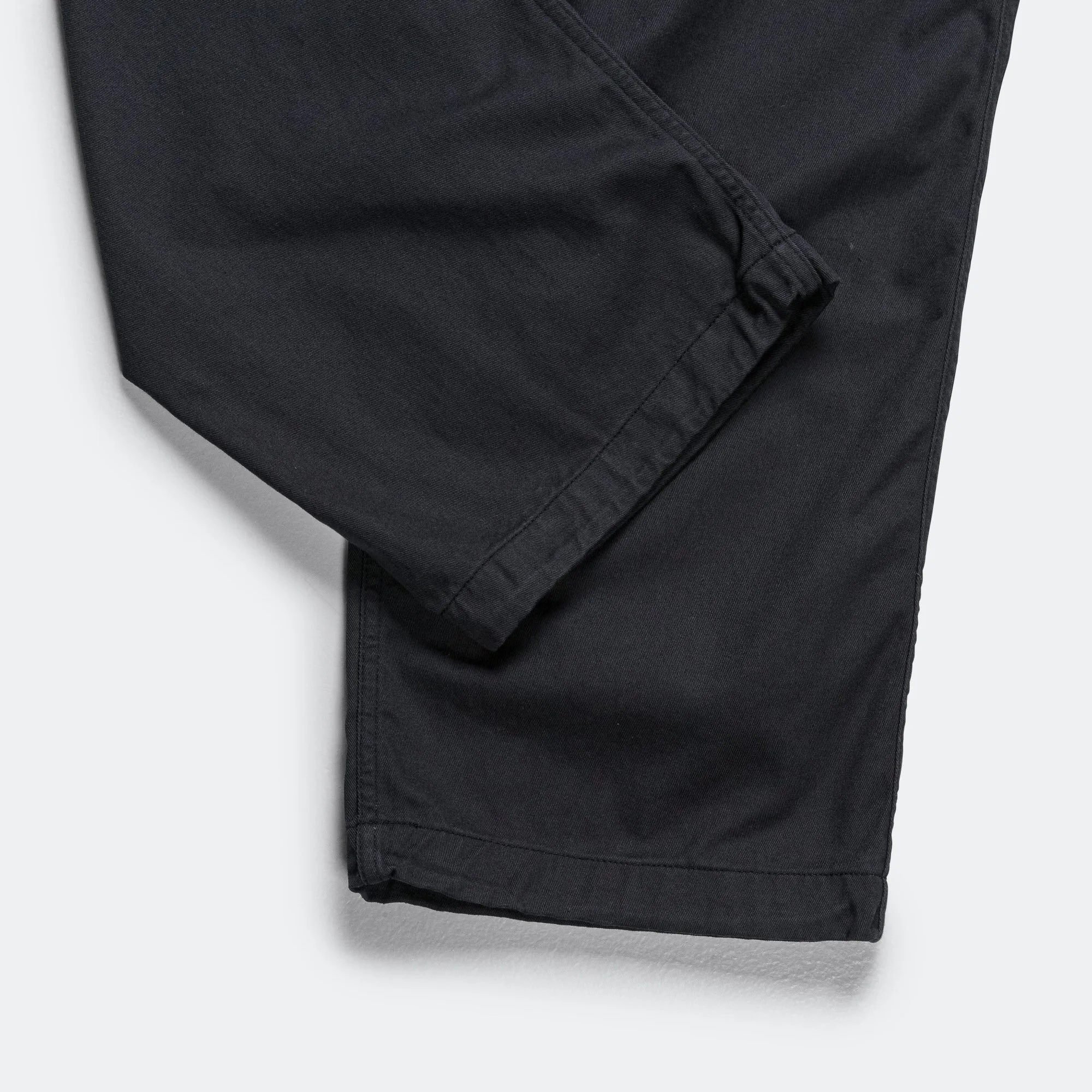 Beams Clothing Basic Twill Easy Trousers - Black