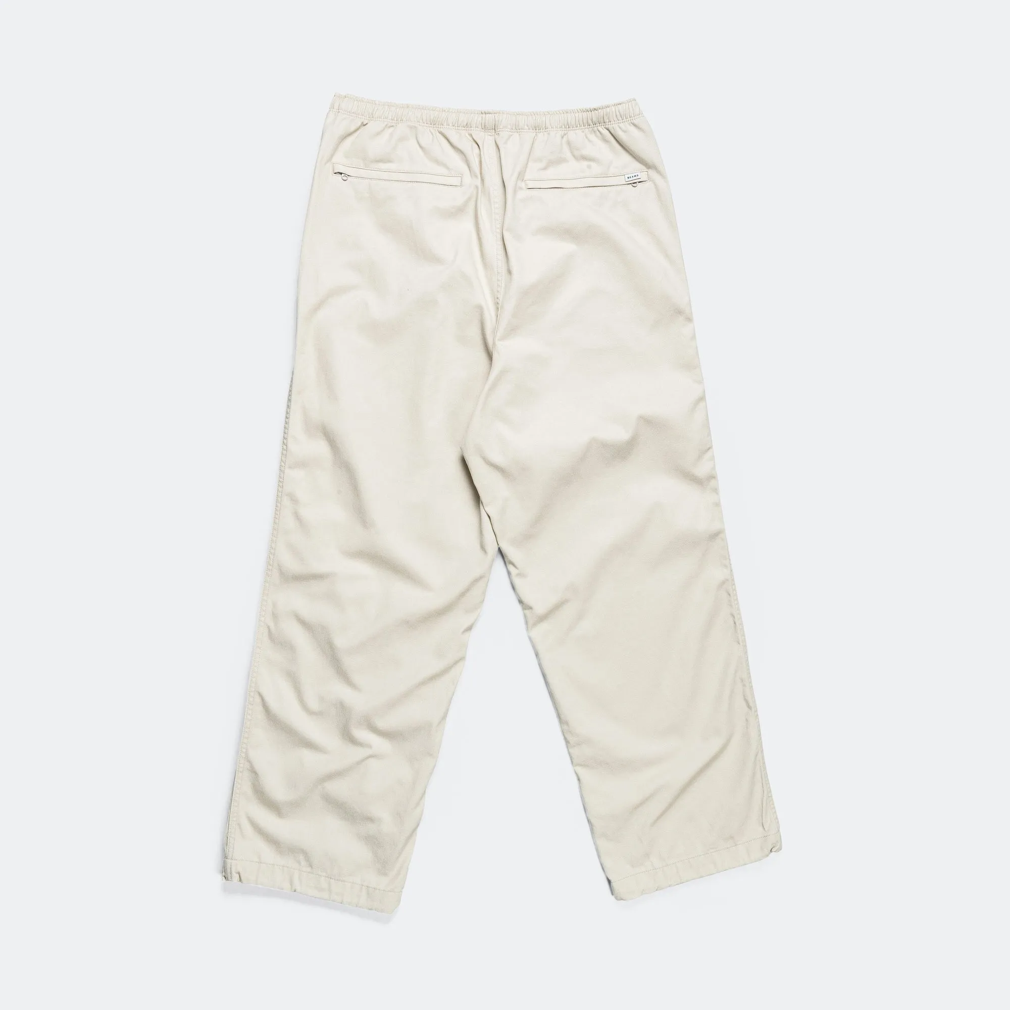 Beams Clothing Basic Twill Easy Trousers - Ivory