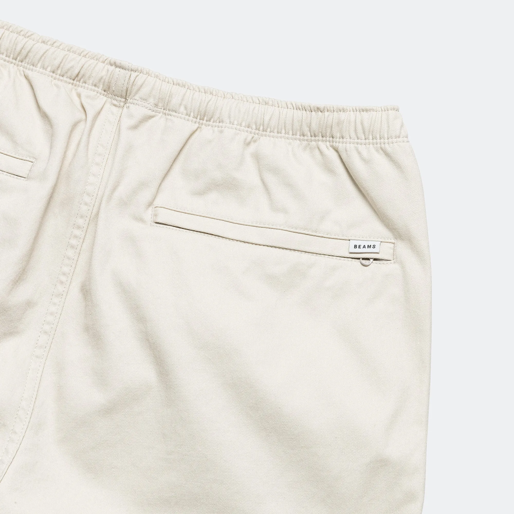 Beams Clothing Basic Twill Easy Trousers - Ivory