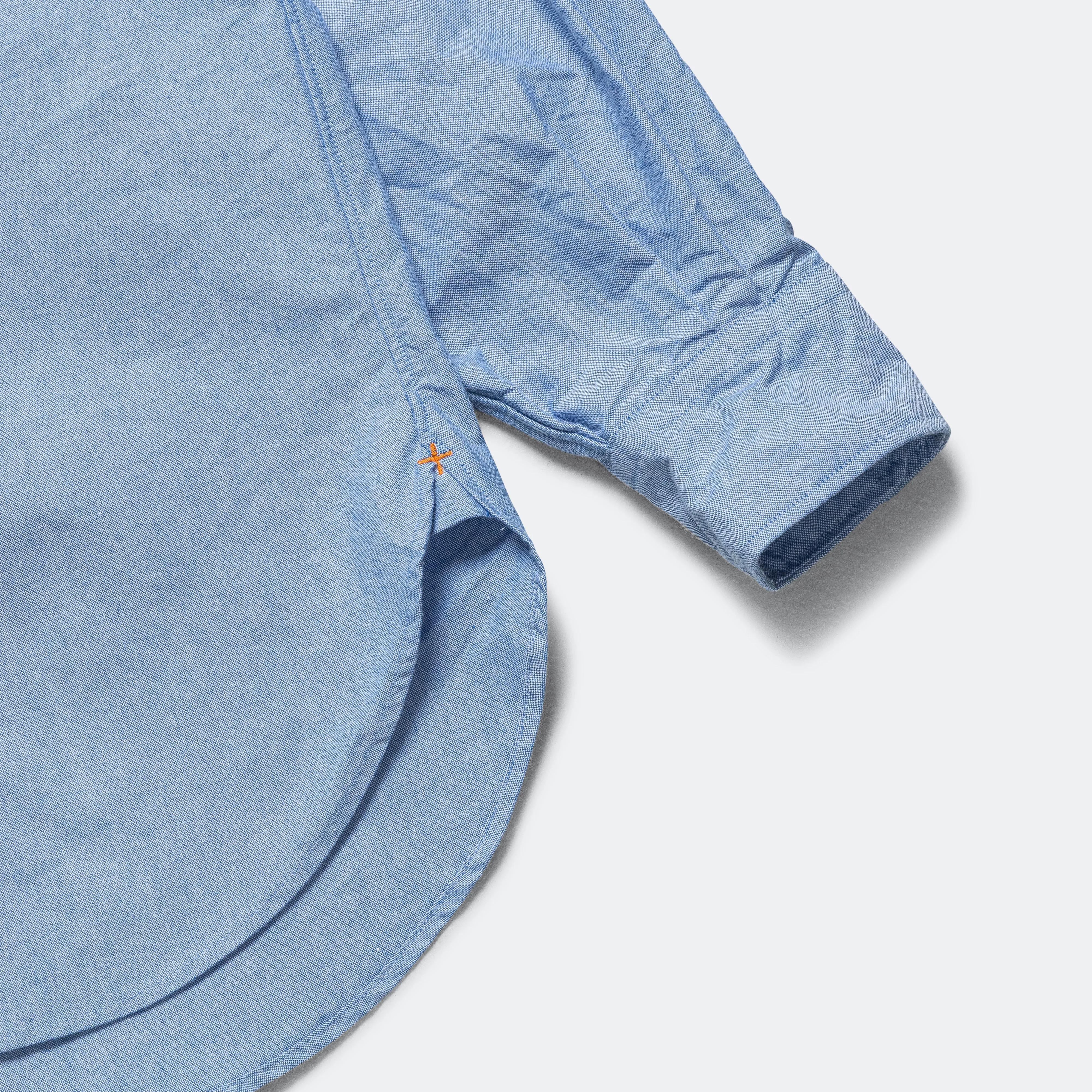 Beams Clothing B.D. American Oxford Classic Fit Shirt - Blue