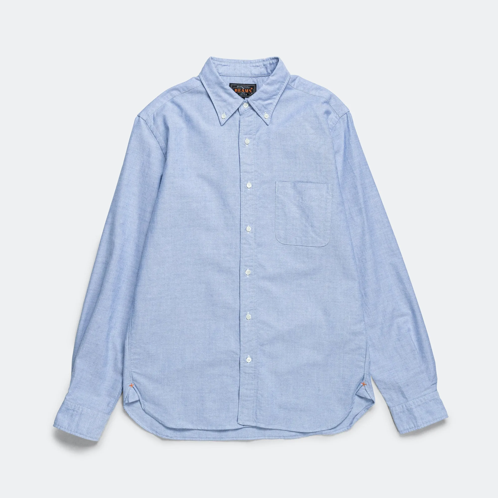 Beams Clothing B.D. Oxford Shirt - Blue