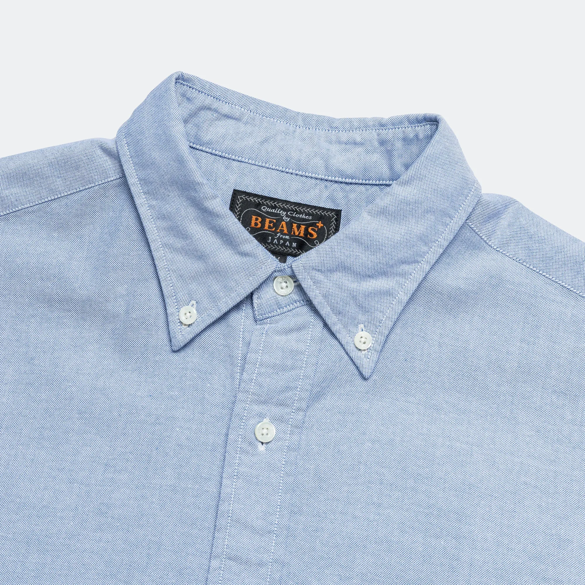 Beams Clothing B.D. Oxford Shirt - Blue