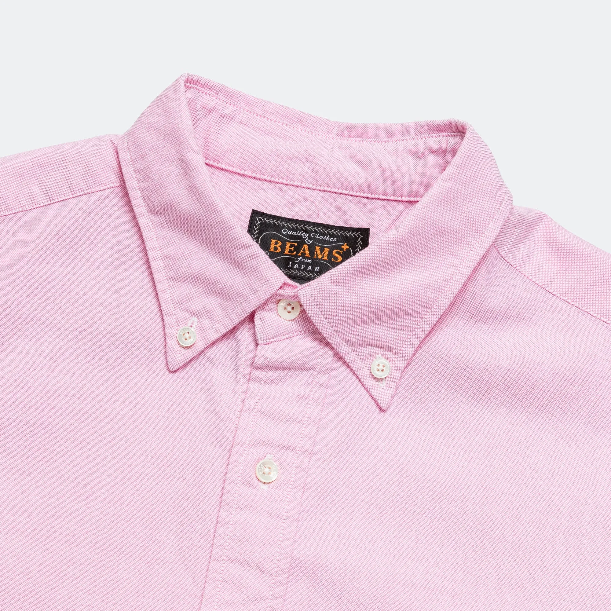 Beams Clothing B.D. Oxford Shirt - Pink