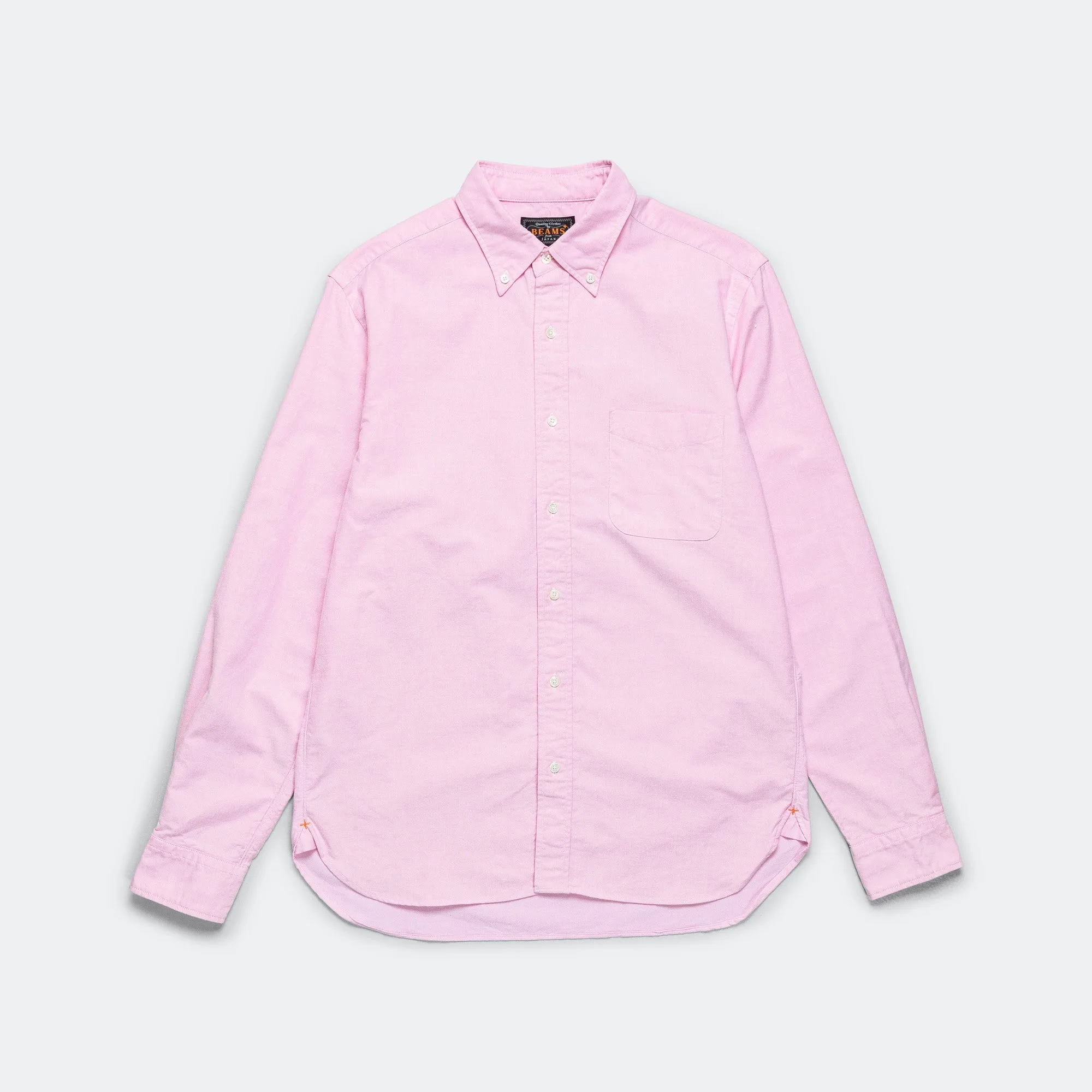 Beams Clothing B.D. Oxford Shirt - Pink