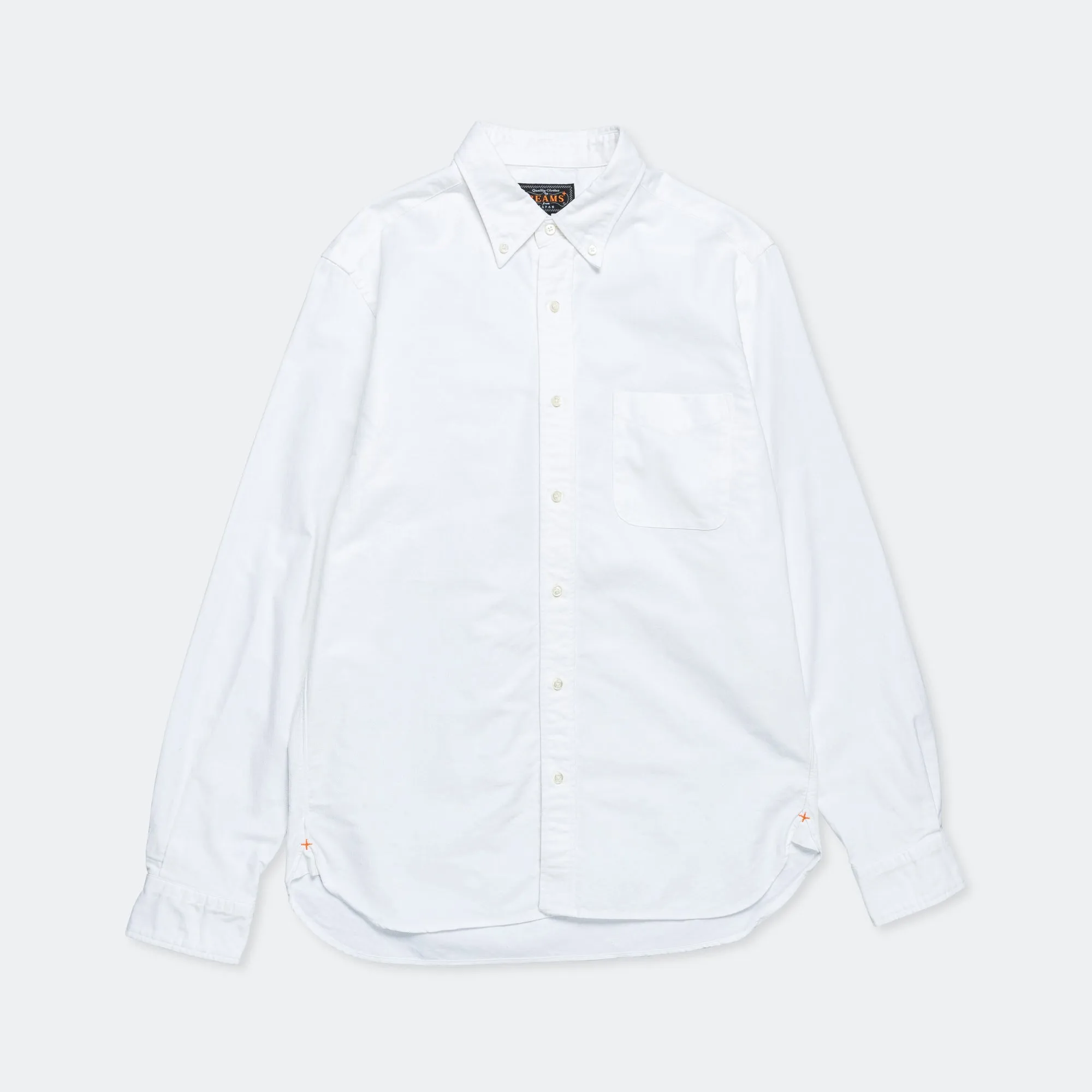 Beams Clothing B.D. Oxford Shirt - White