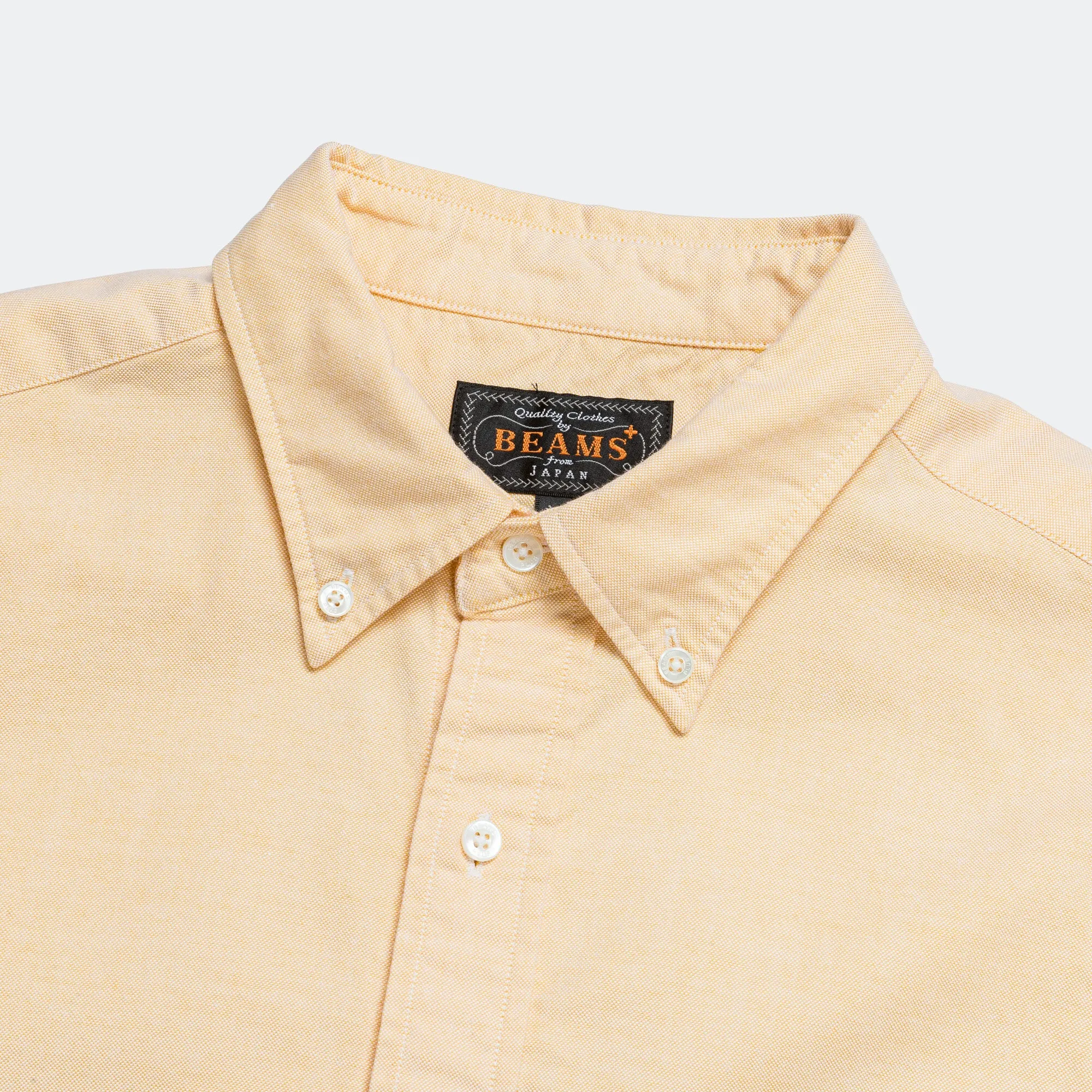 Beams Clothing B.D. Oxford Shirt - Yellow