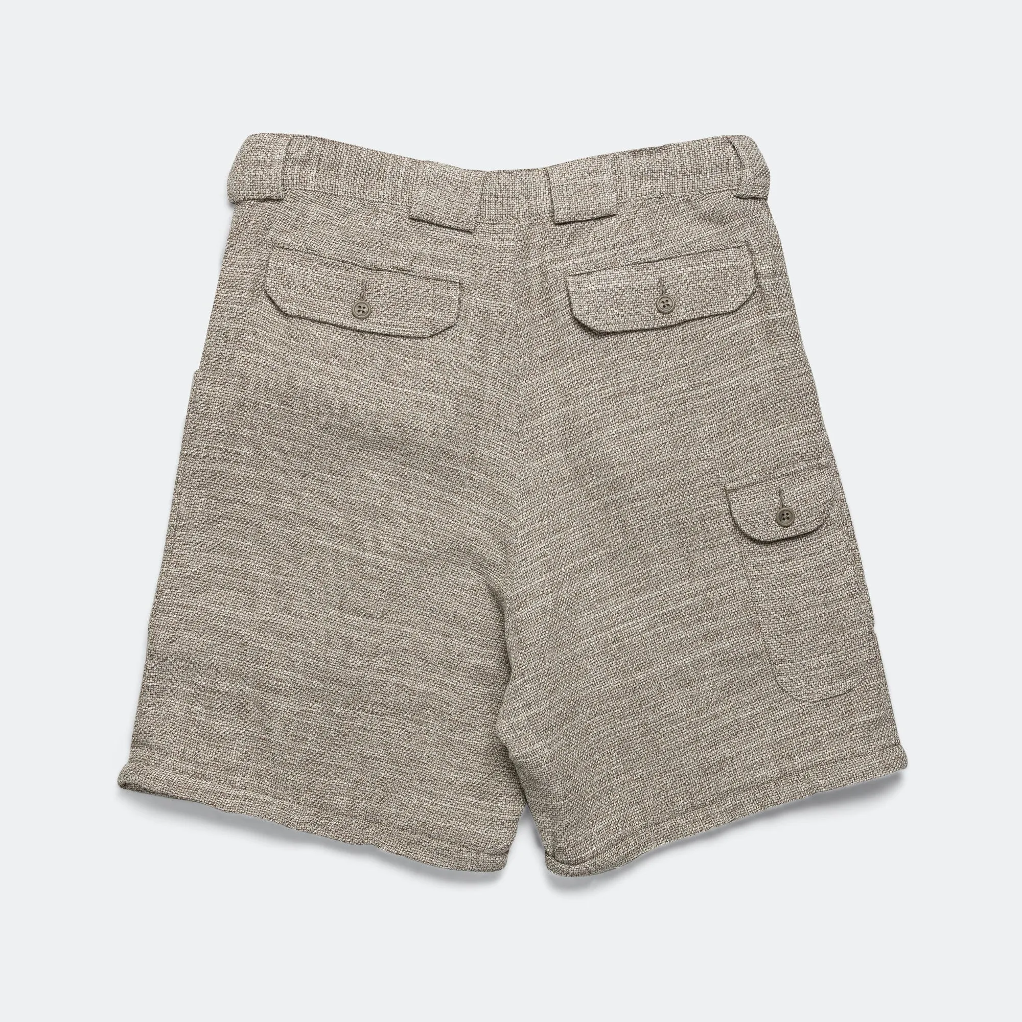 Beams Clothing Bush Pants ll Cotton Linen - Sand