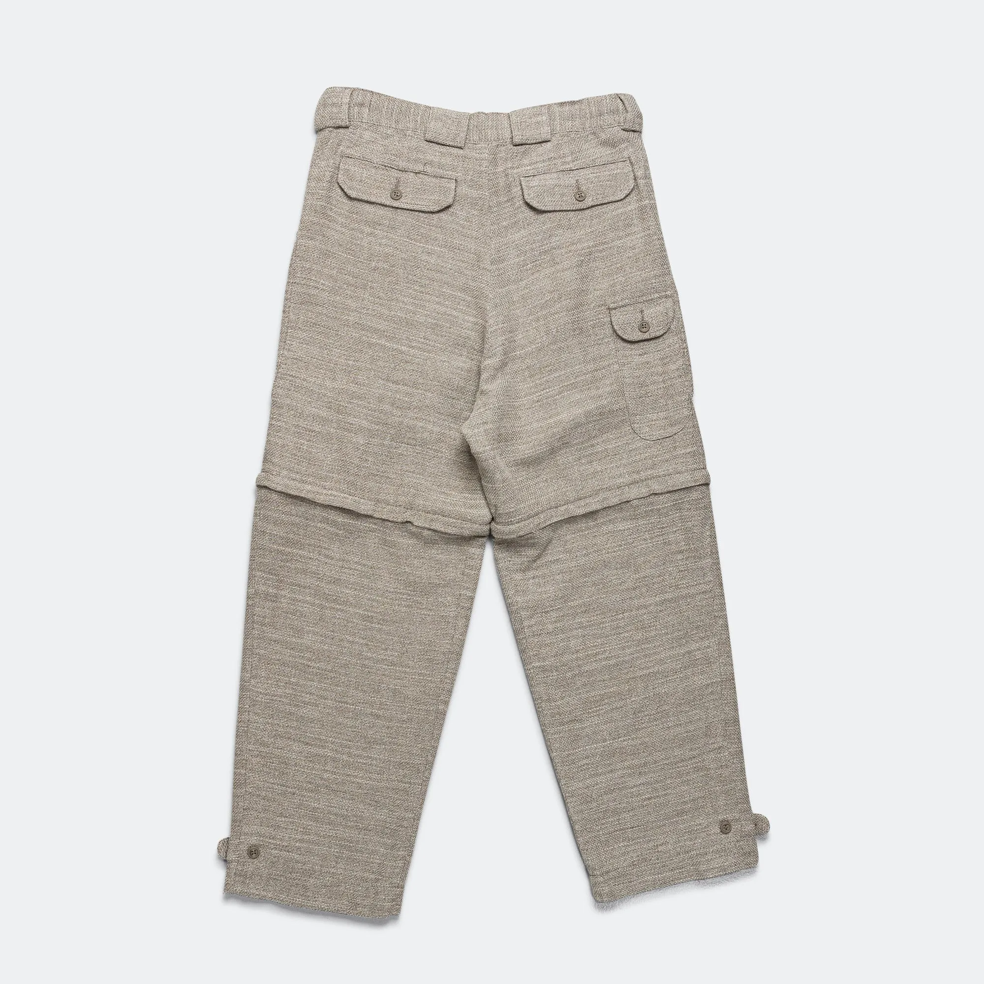 Beams Clothing Bush Pants ll Cotton Linen - Sand