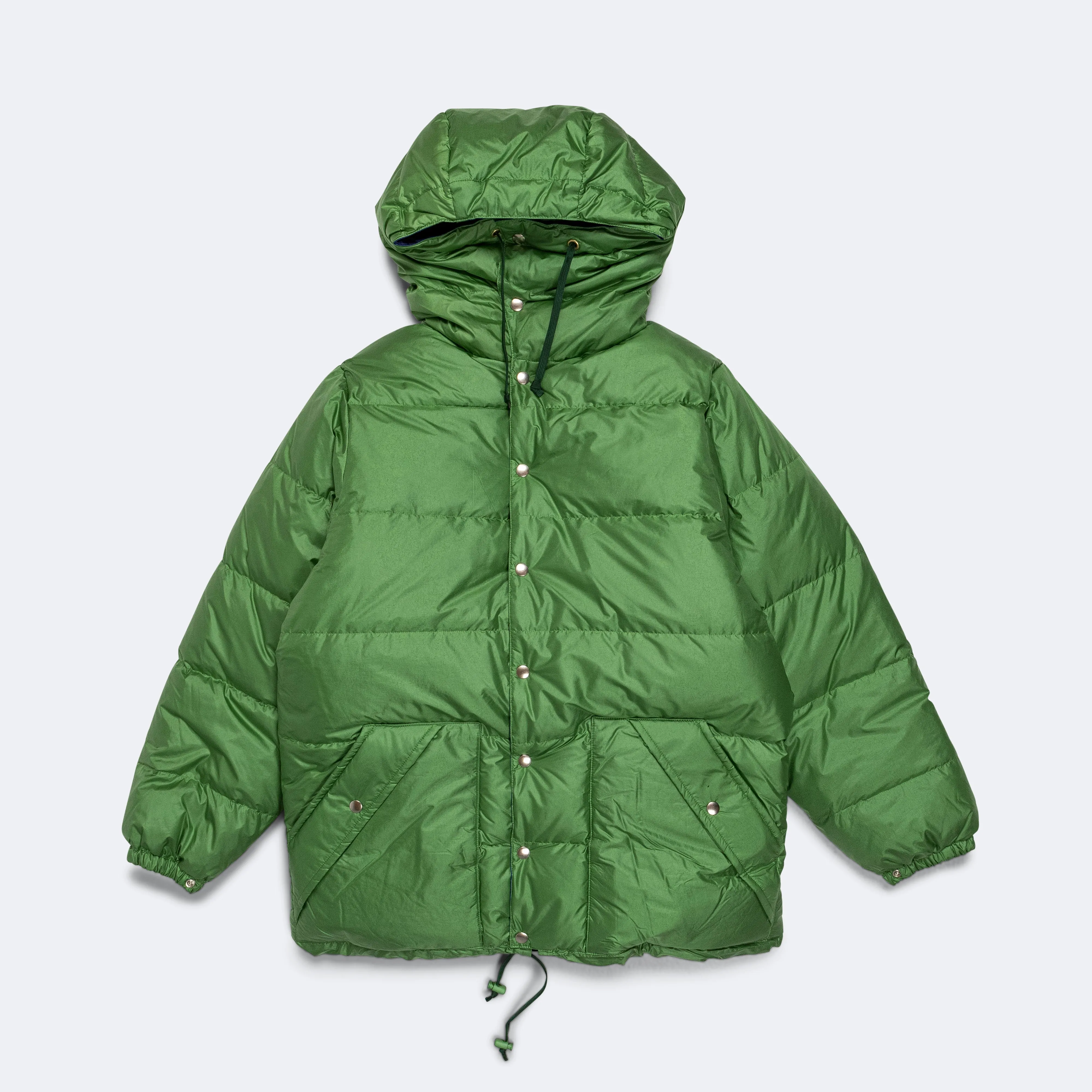 Beams Clothing Expedition Down Parka II - Kale/Eggplant