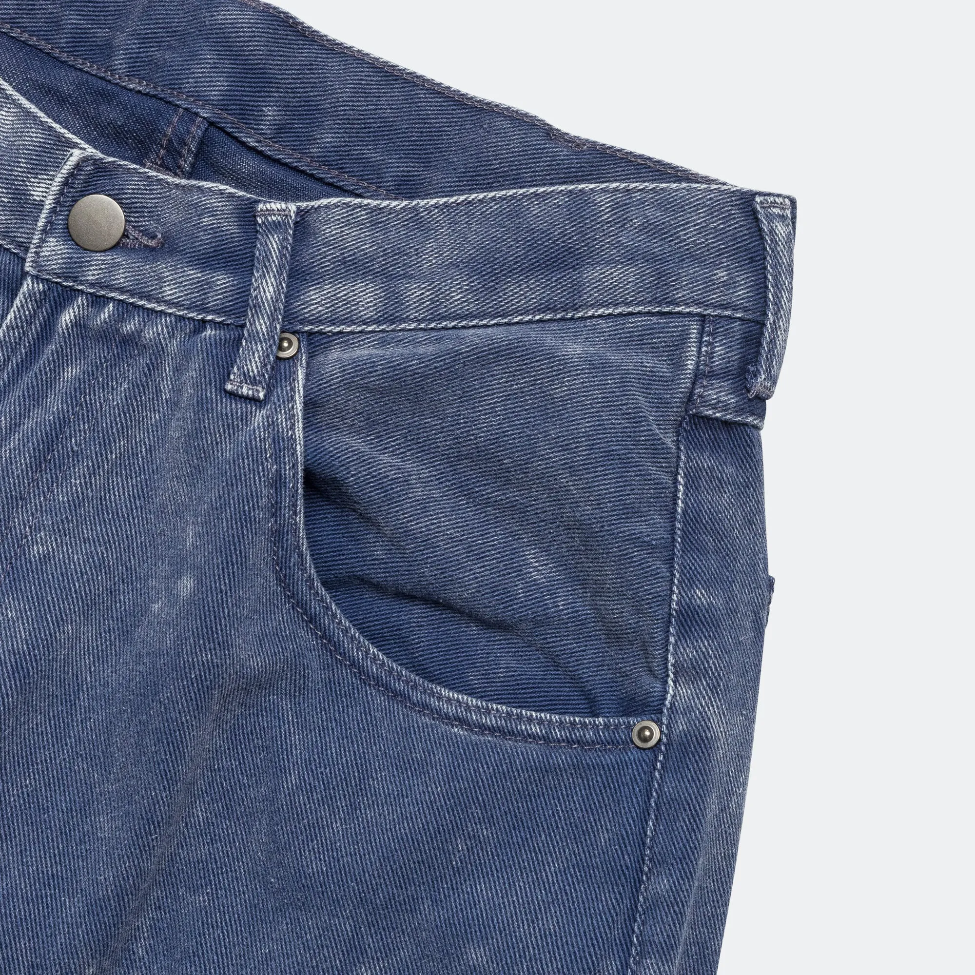 Beams Clothing Faded Cargo Shorts - Blue