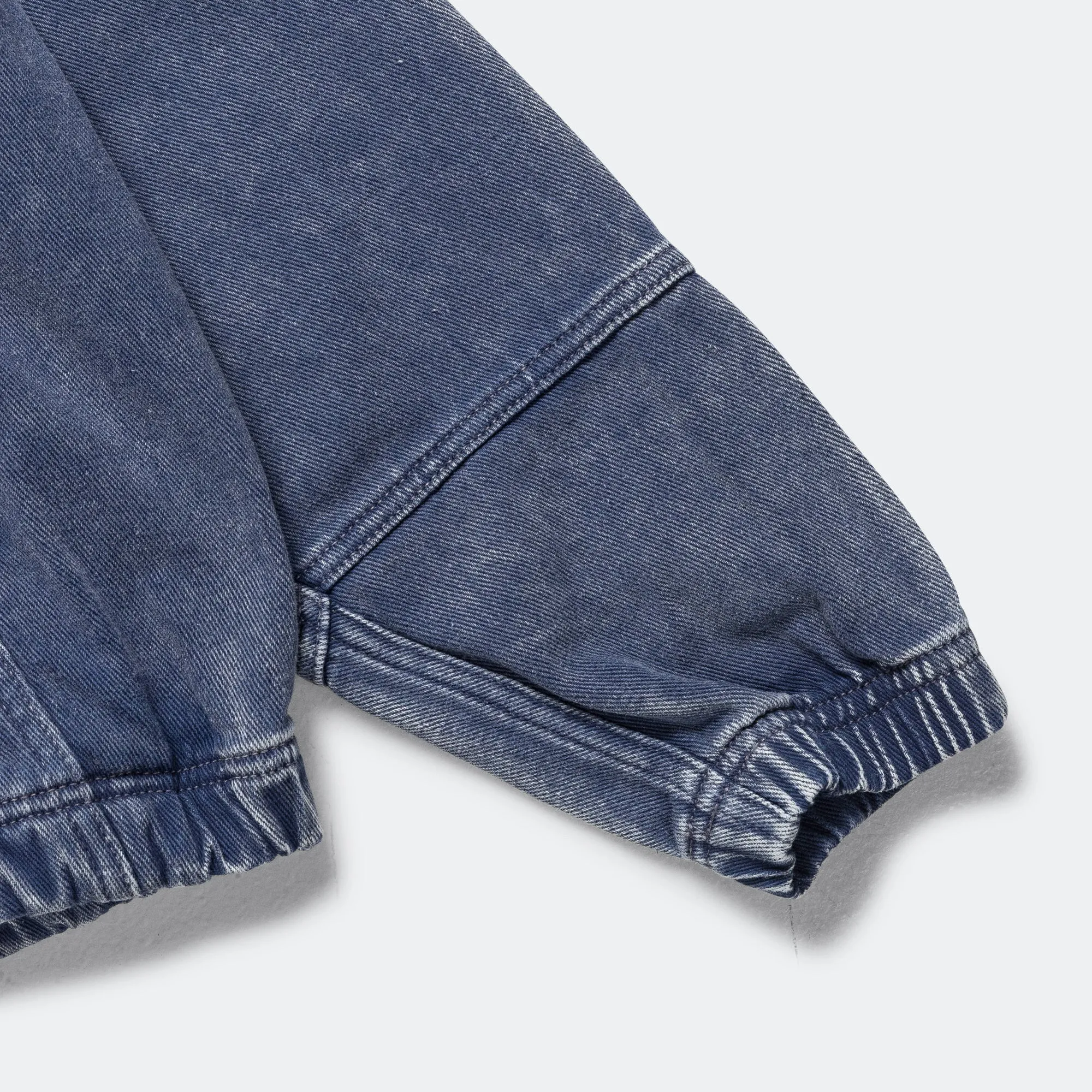 Beams Clothing Faded Zip-Up Blouson - Blue