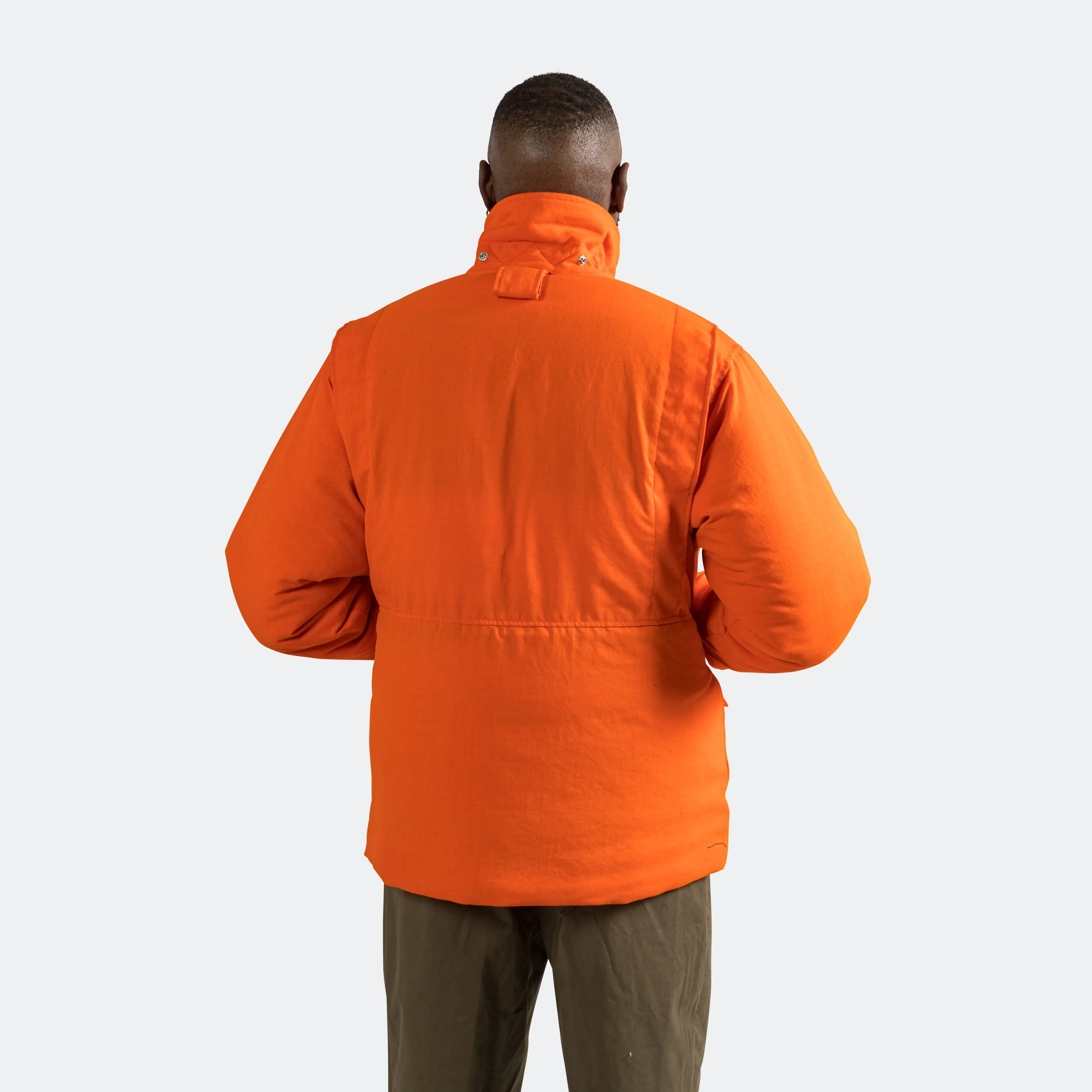 Beams Clothing Hunting Puff Jacket -  Orange