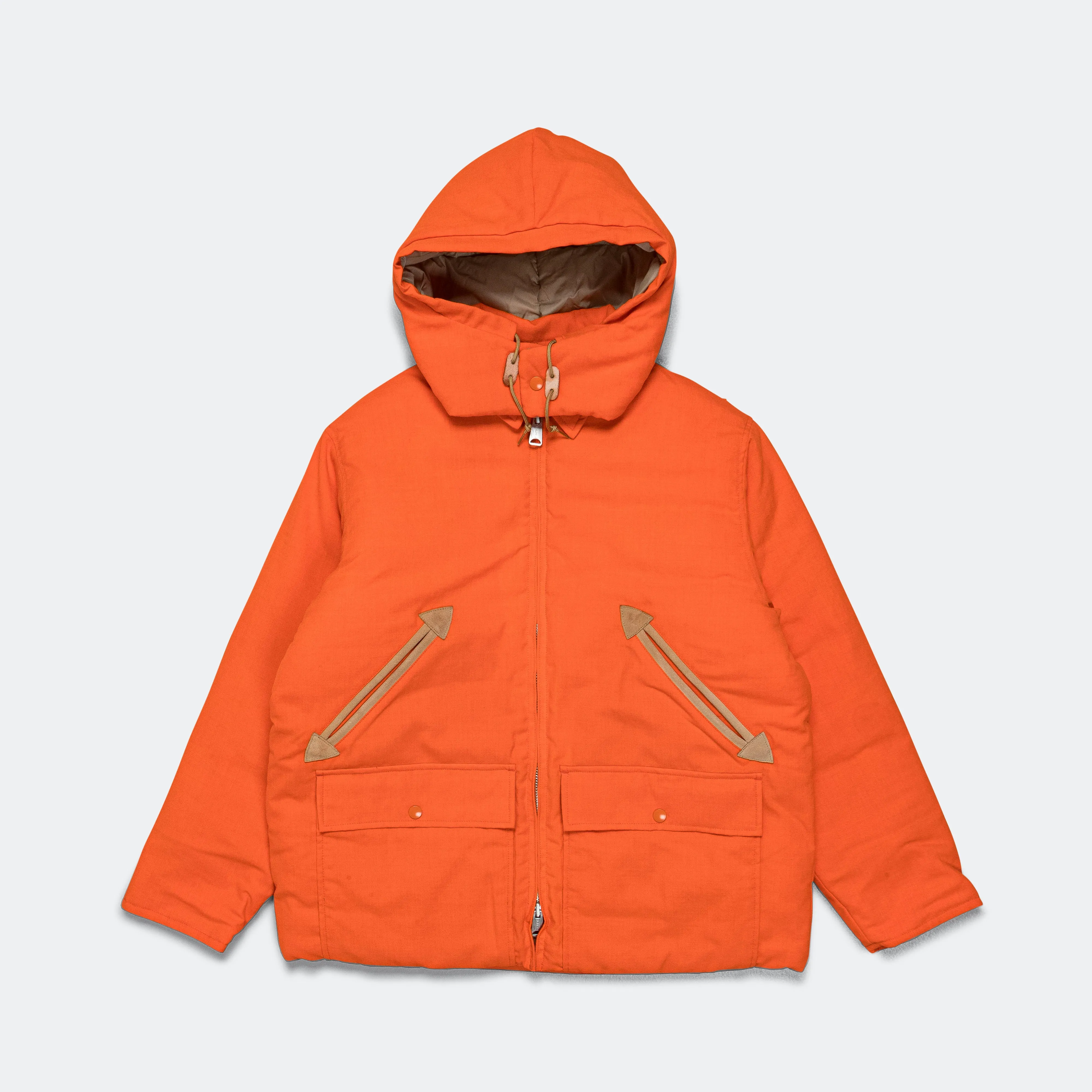 Beams Clothing Hunting Puff Jacket -  Orange