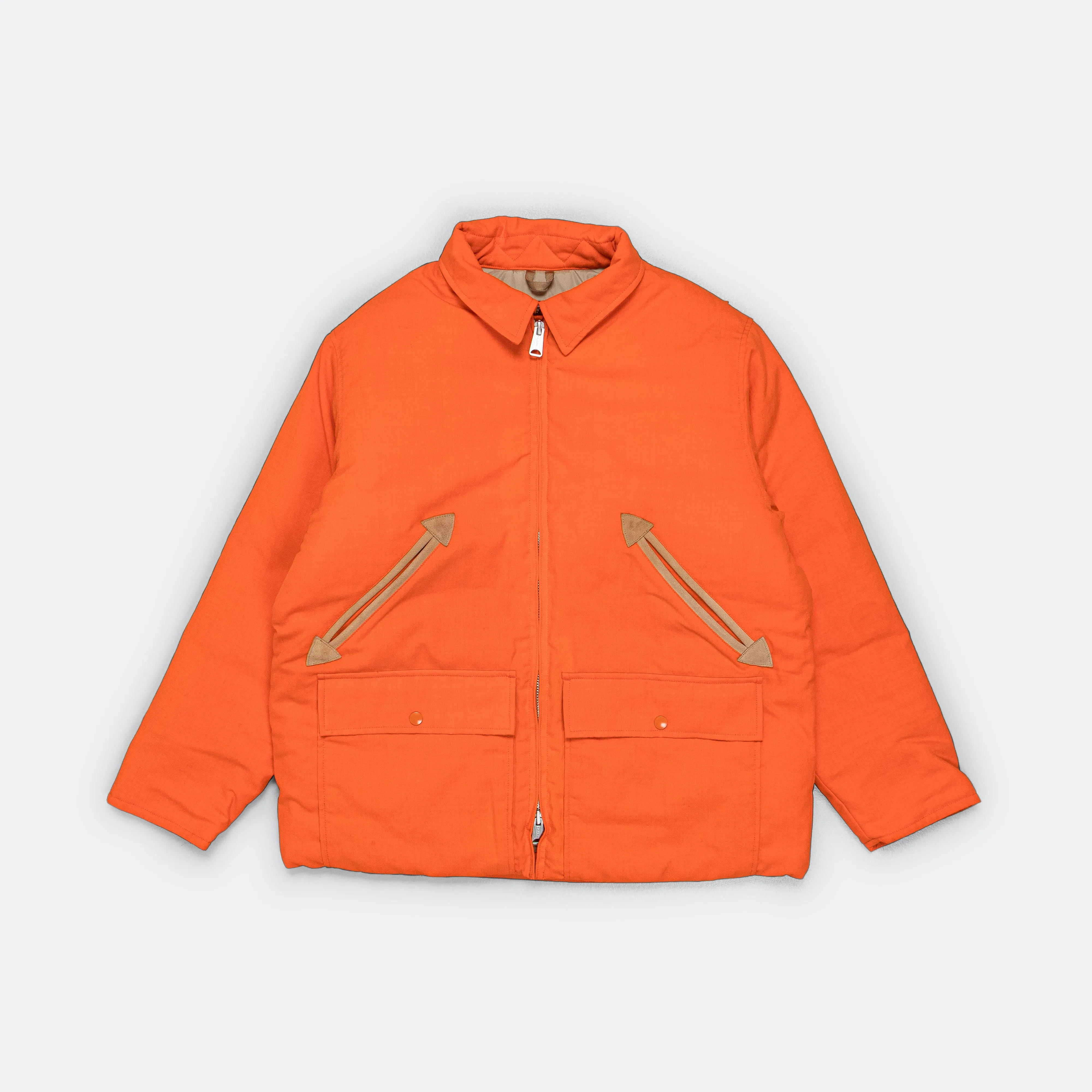 Beams Clothing Hunting Puff Jacket -  Orange