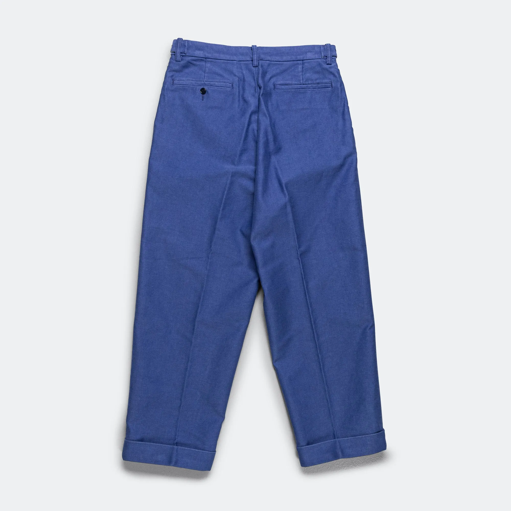 Beams Clothing IVY Trousers Wide Heavy Moleskin - Purple