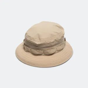 Beams Clothing Jungle Hat Mesh - Beige