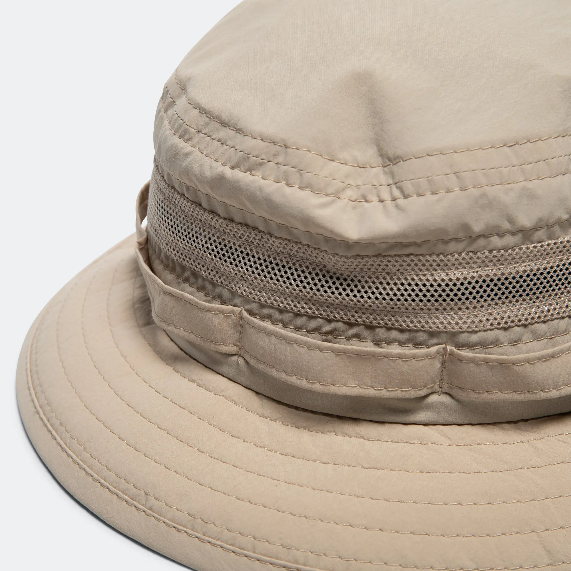 Beams Clothing Jungle Hat Mesh - Beige