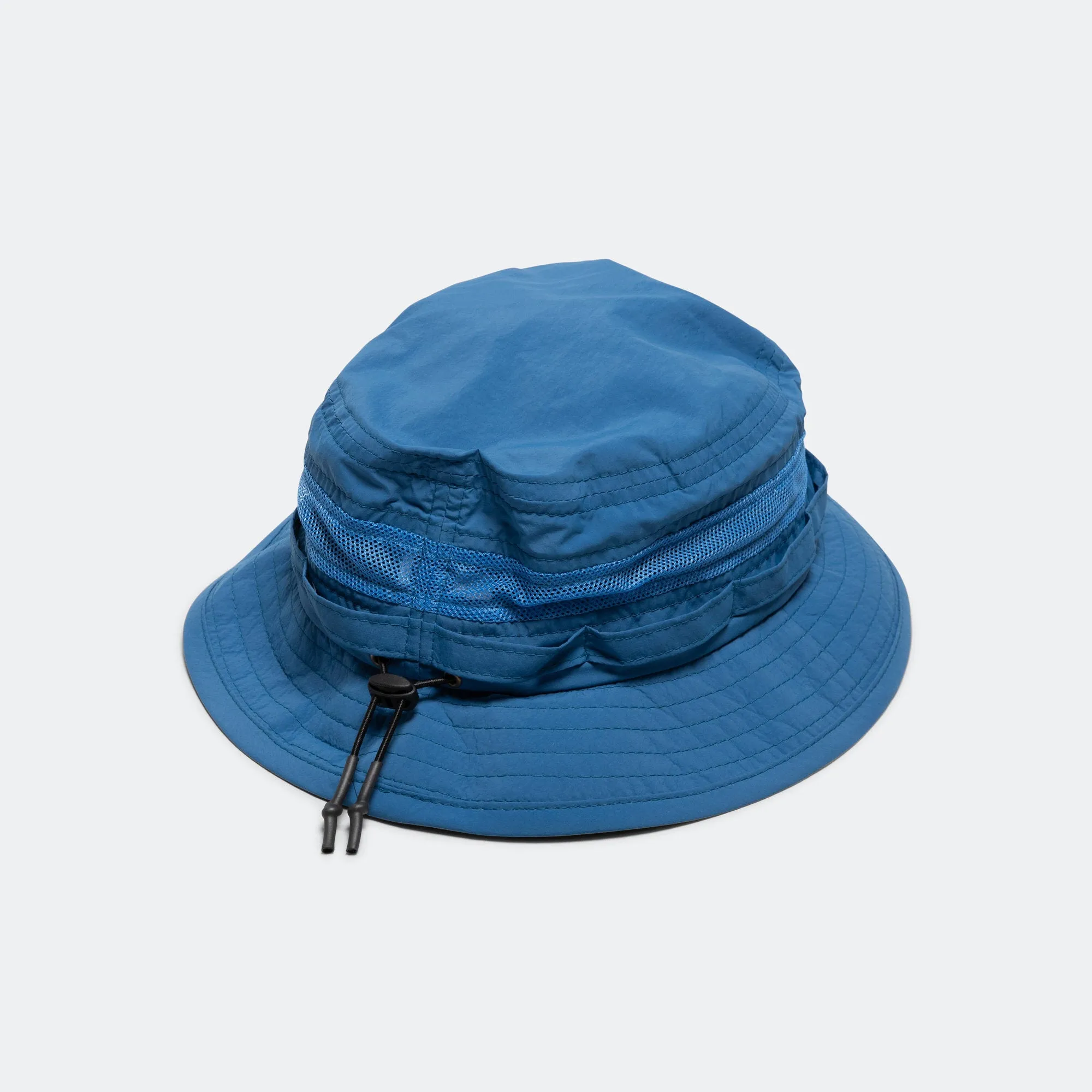 Beams Clothing Jungle Hat Mesh - Blue