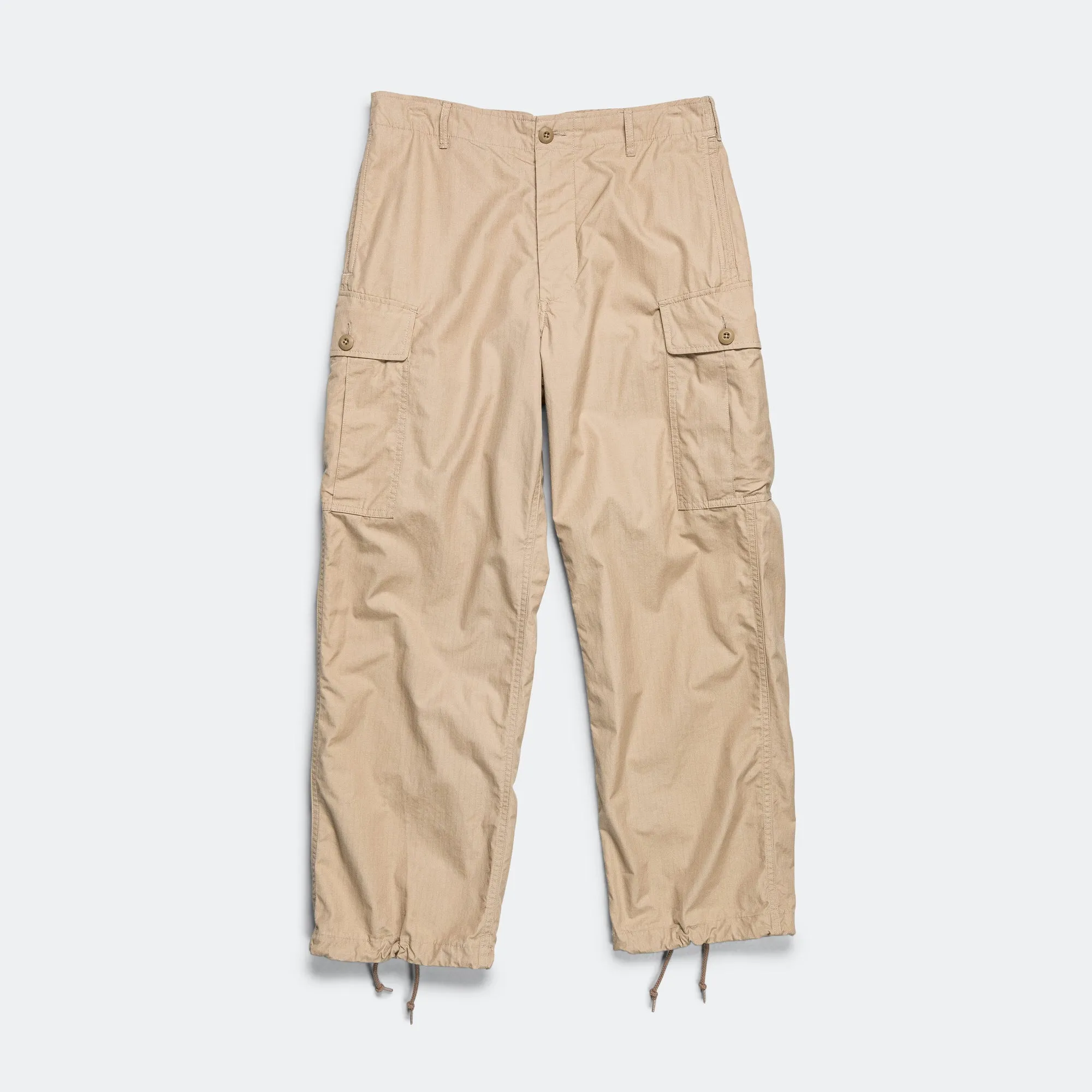 Beams Clothing MIL 6Pockets 80/3 Rip Stop - Beige