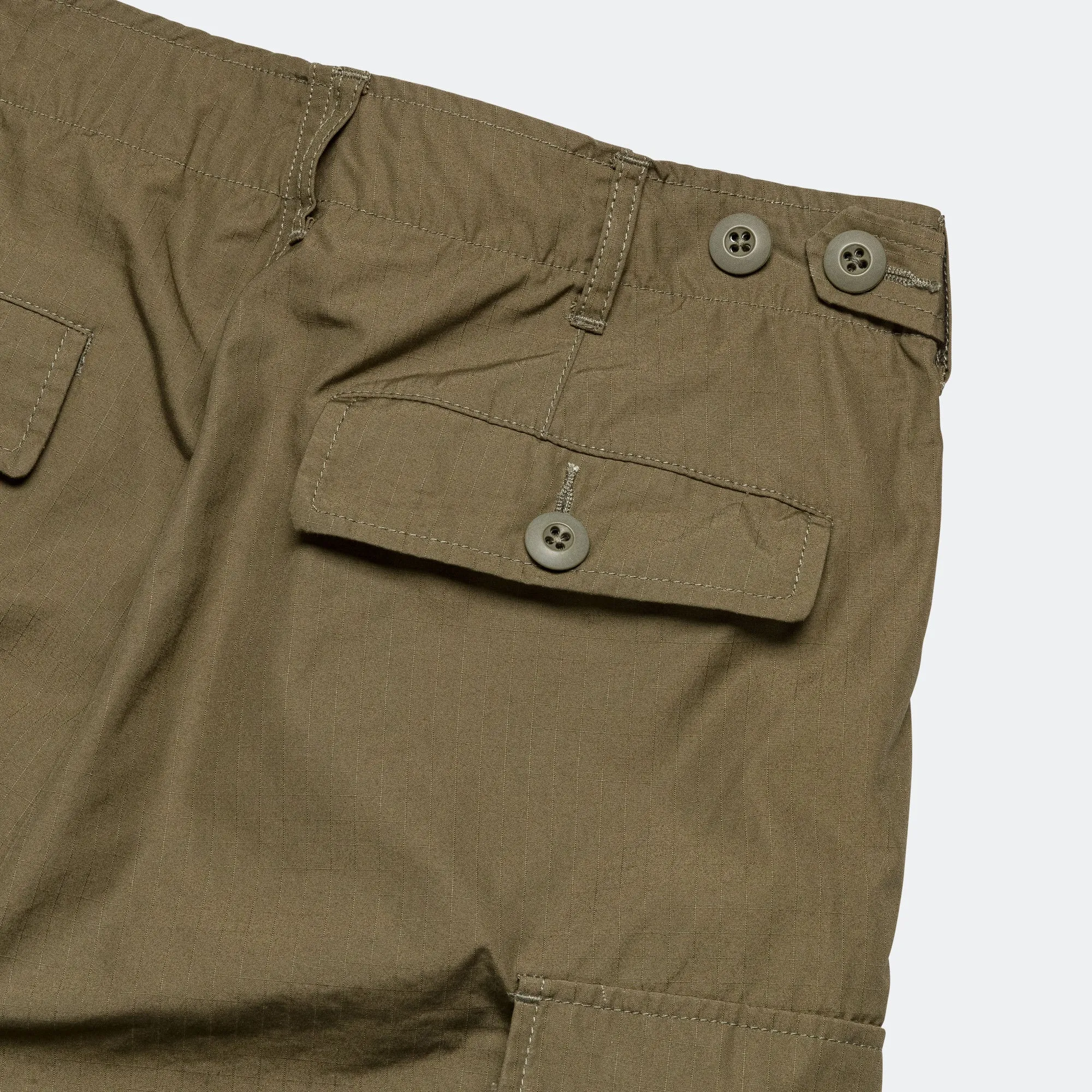 Beams Clothing MIL 6Pockets 80/3 Rip Stop - Olive