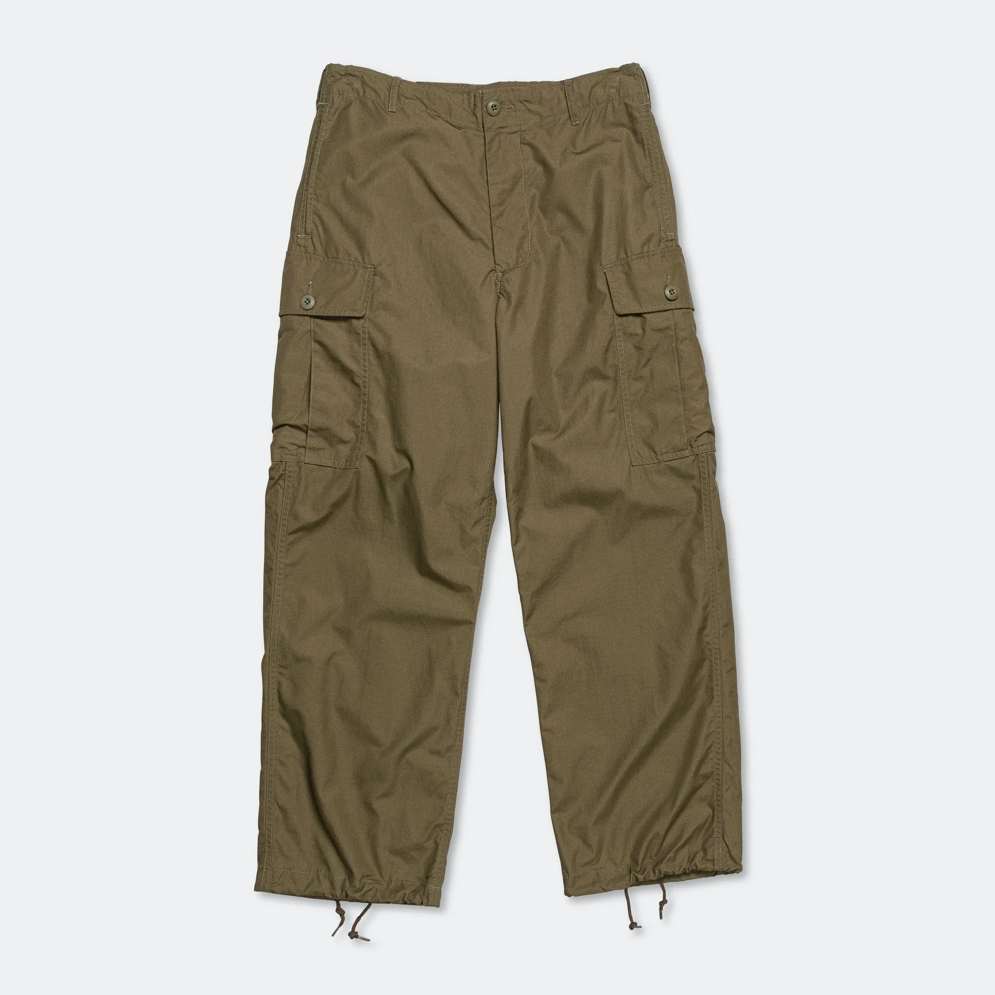 Beams Clothing MIL 6Pockets 80/3 Rip Stop - Olive