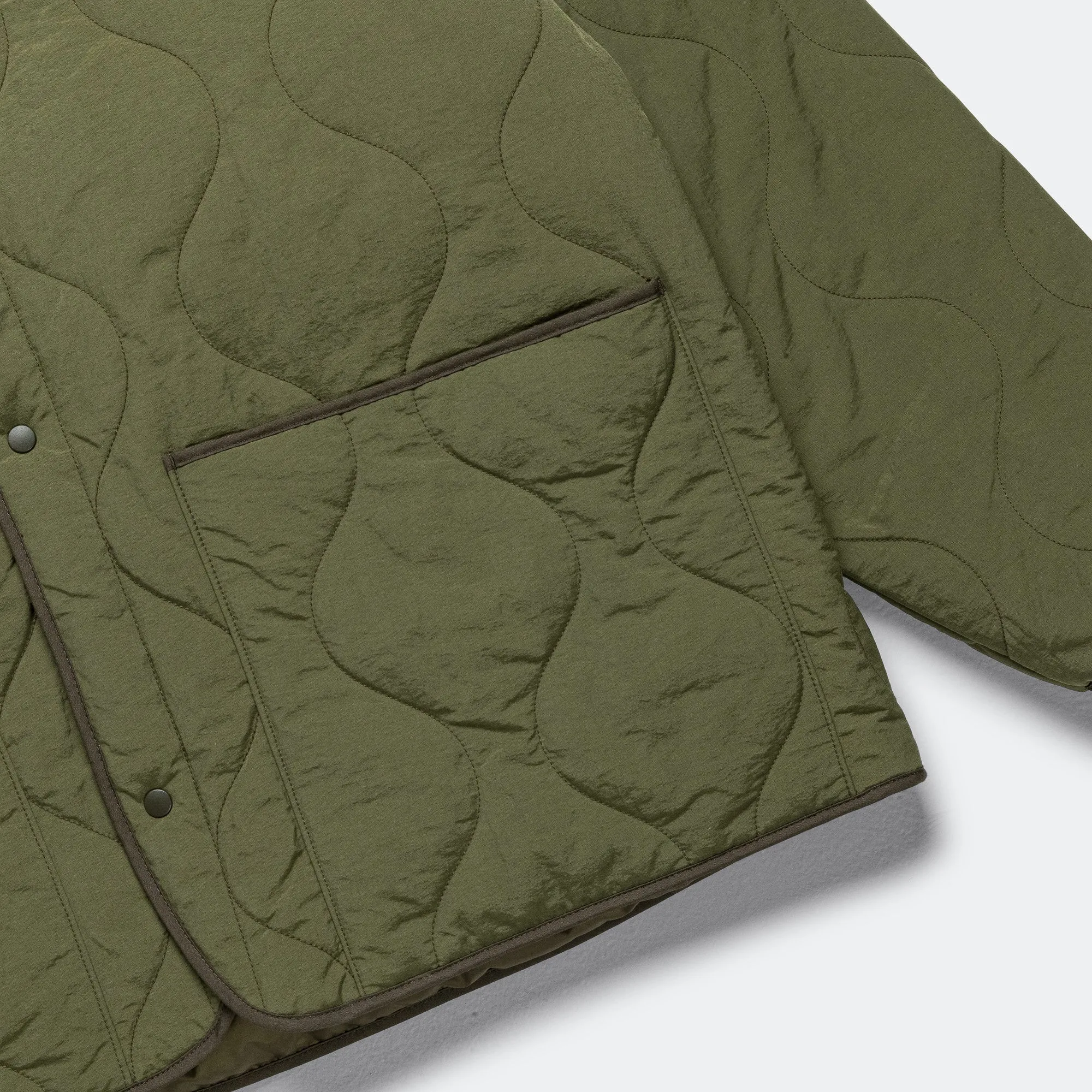 Beams Clothing Mil Liner Down Jacket - Olive
