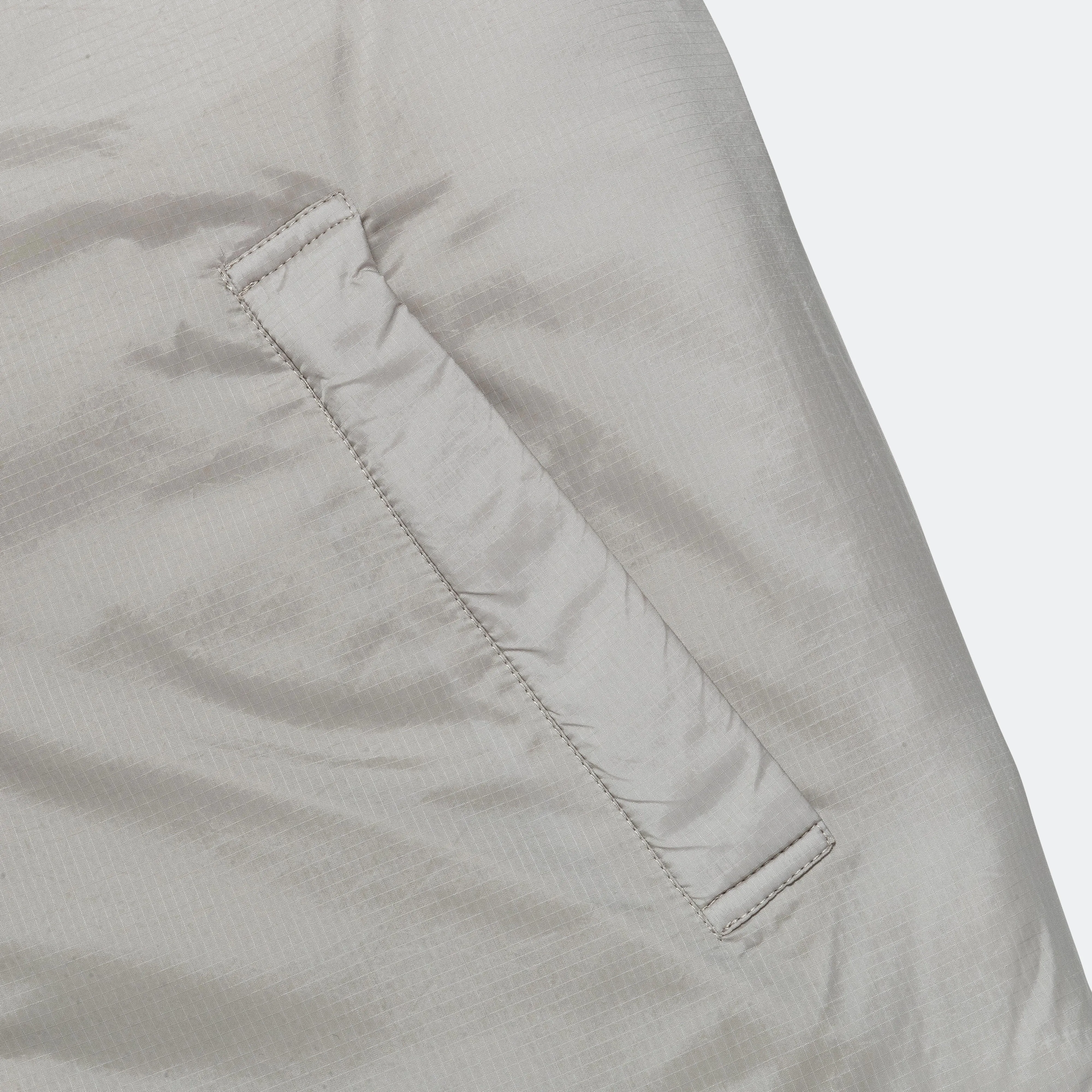 Beams Clothing MIL Puff Vest Nylon Rip Stop - Grey