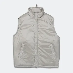 Beams Clothing MIL Puff Vest Nylon Rip Stop - Grey