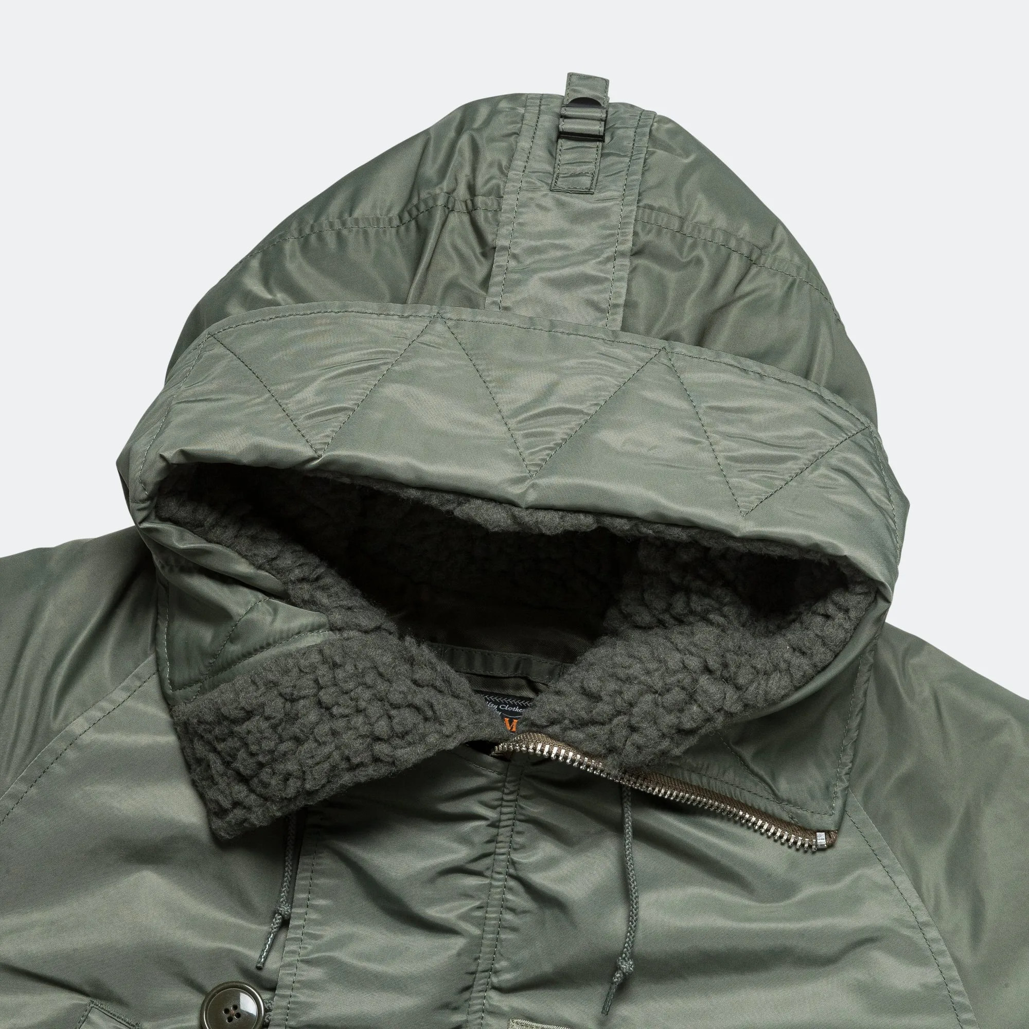 Beams Clothing MIL Type N-3B Down - Sage