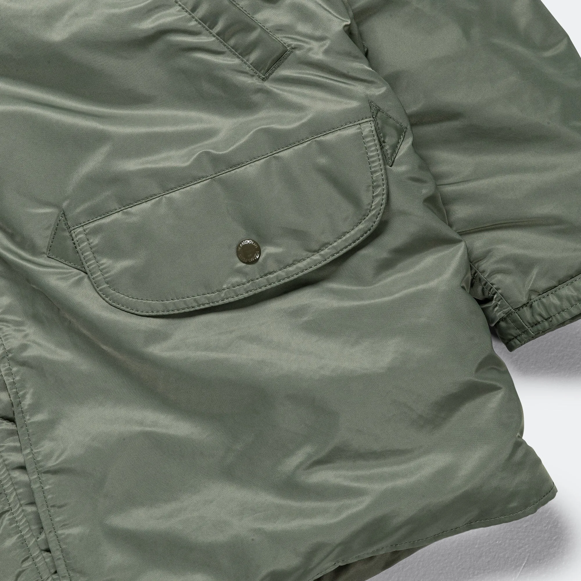 Beams Clothing MIL Type N-3B Down - Sage