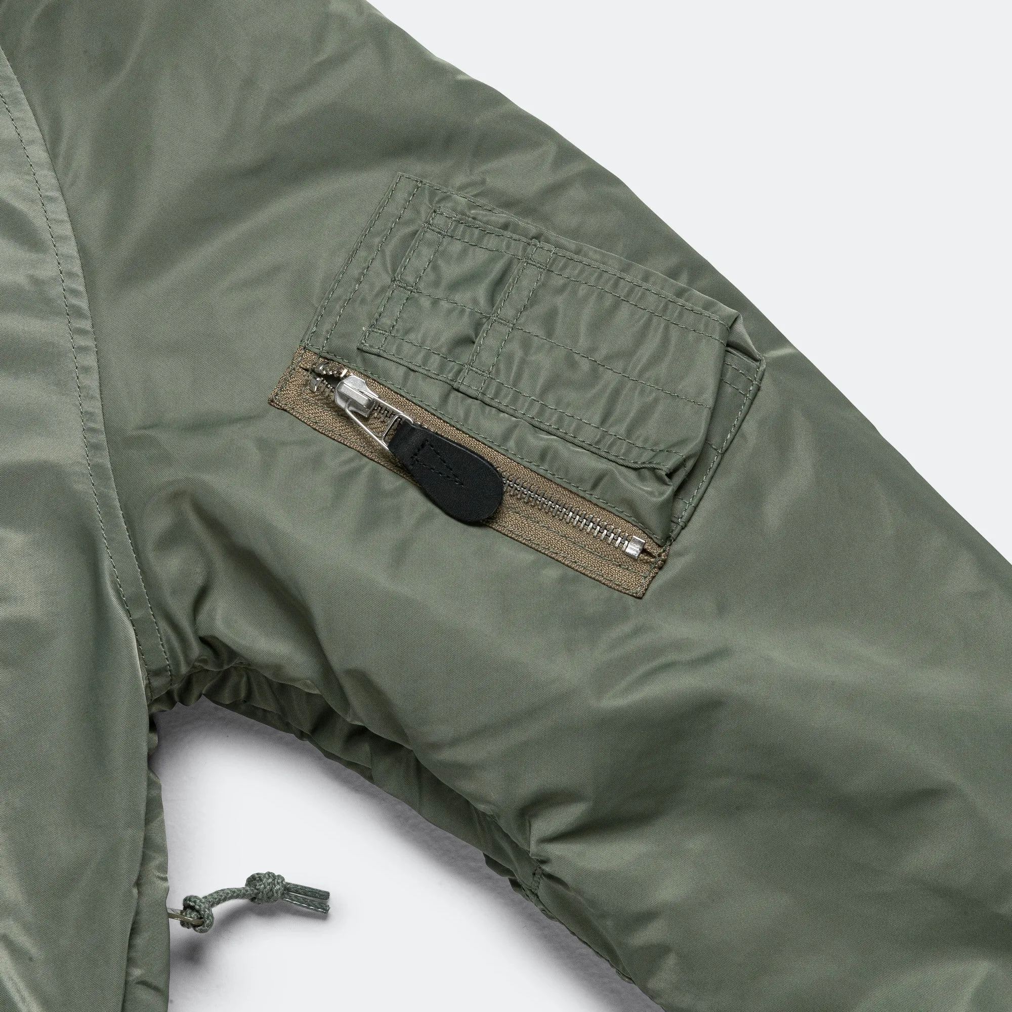 Beams Clothing MIL Type N-3B Down - Sage