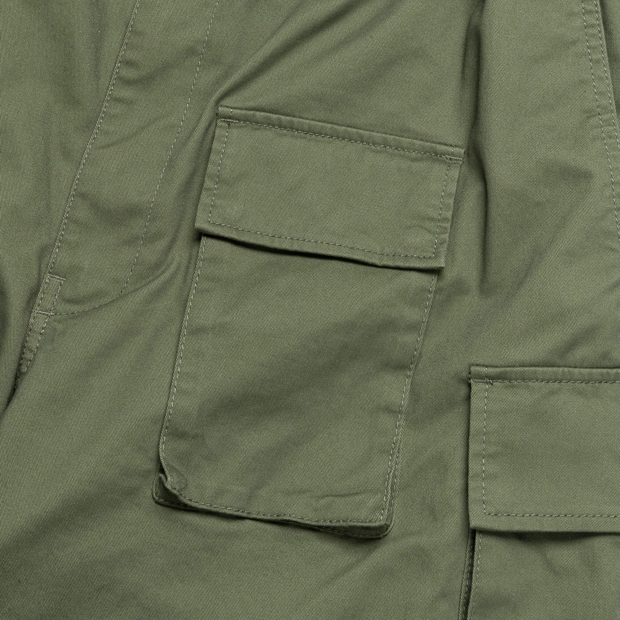 Beams Clothing Multi Pockets Balloon Cargo Trousers - Olive