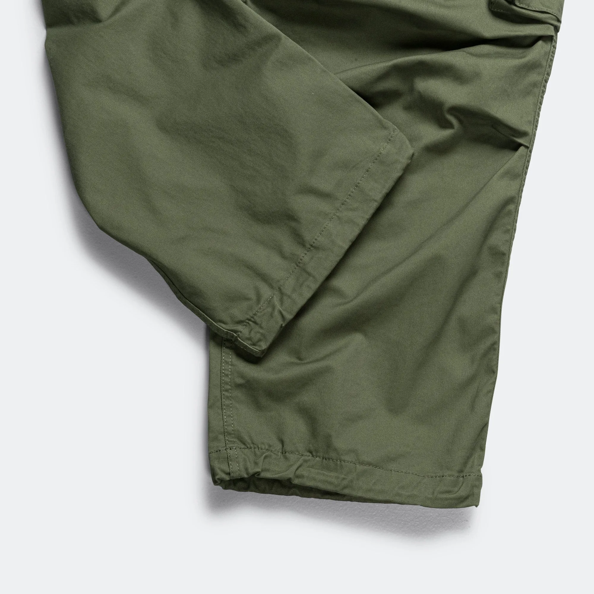 Beams Clothing Multi Pockets Balloon Cargo Trousers - Olive