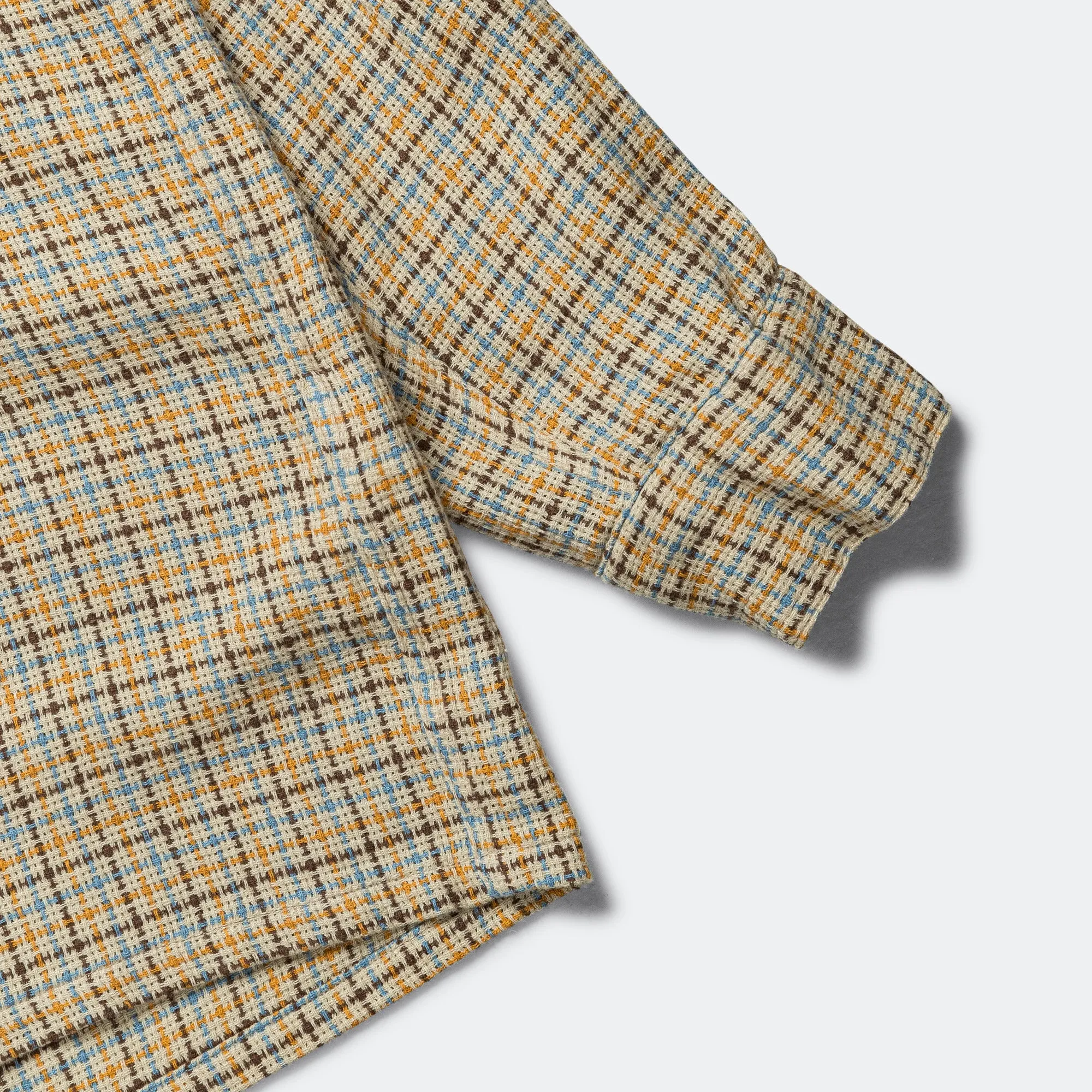 Beams Clothing Open B.D. Gunclub Mesh Shirt - Beige