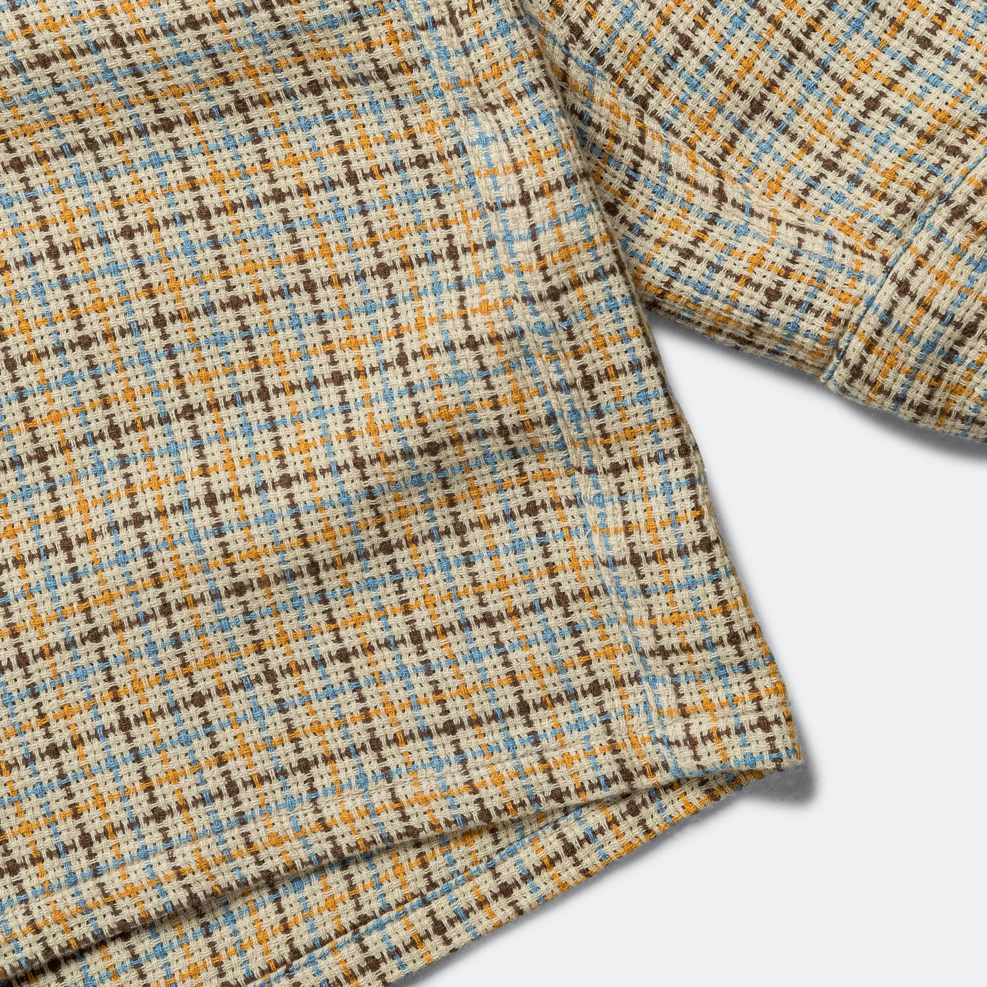 Beams Clothing Open B.D. Gunclub Mesh Shirt - Beige