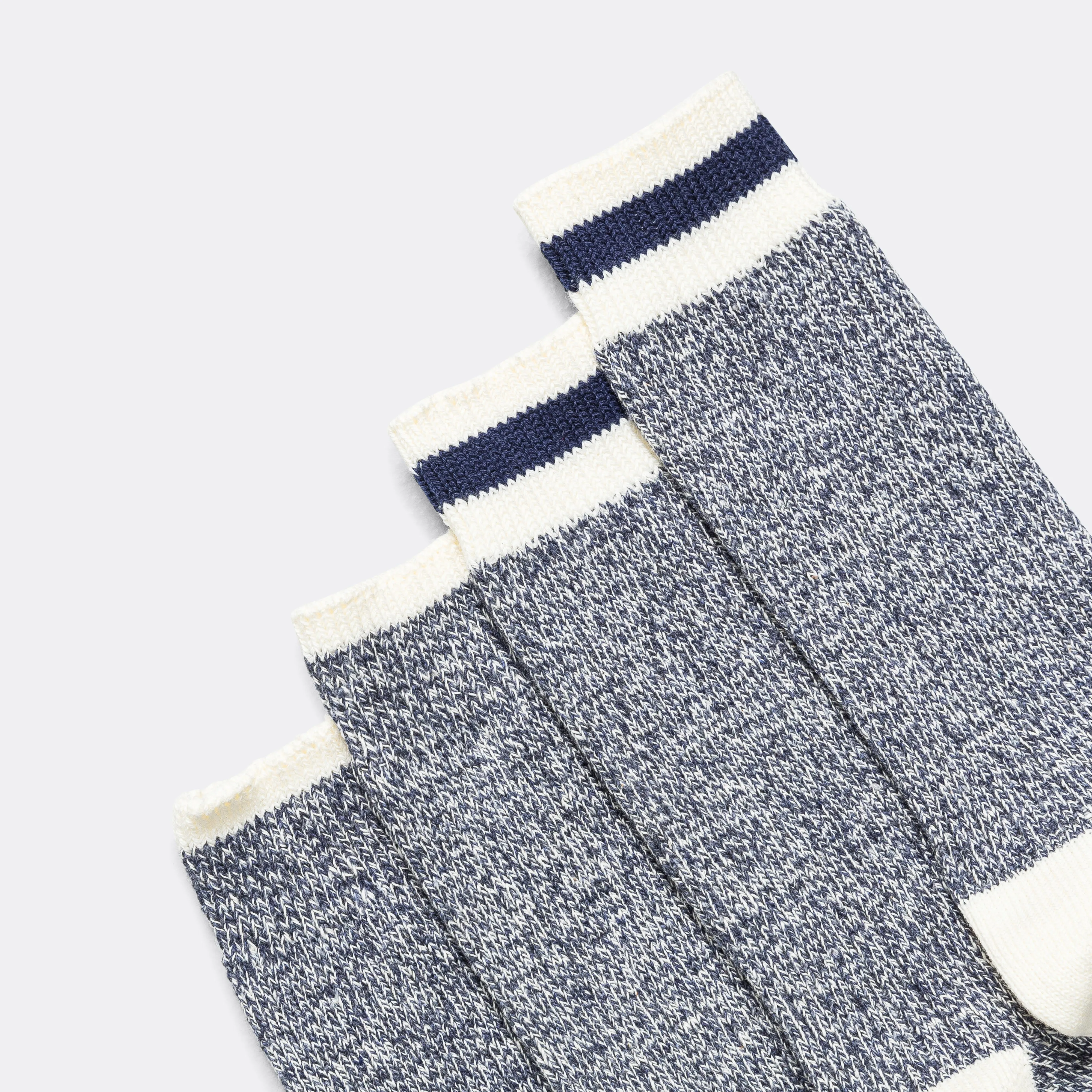 Beams Clothing Rag Socks - New Navy/Navy