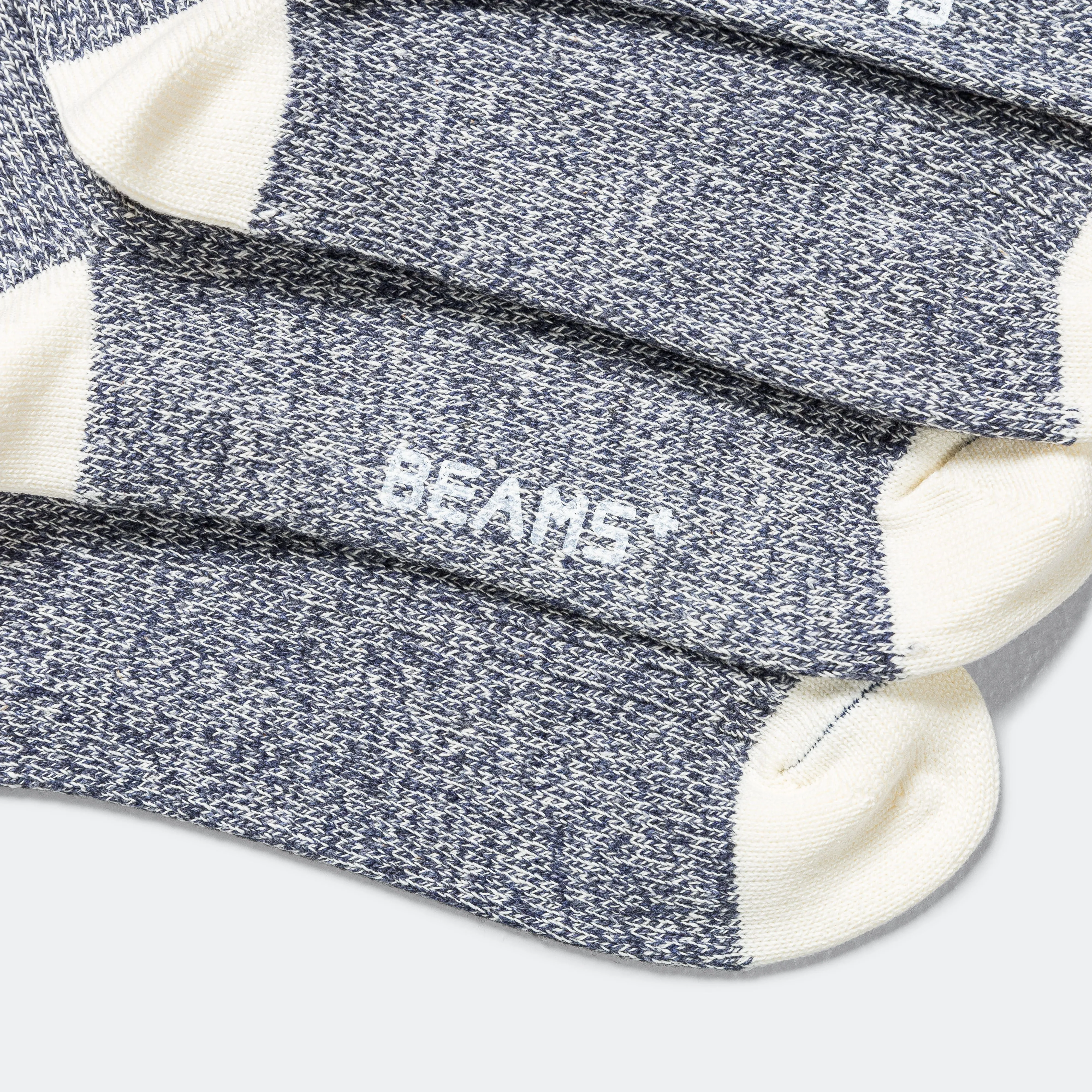 Beams Clothing Rag Socks - New Navy/Navy