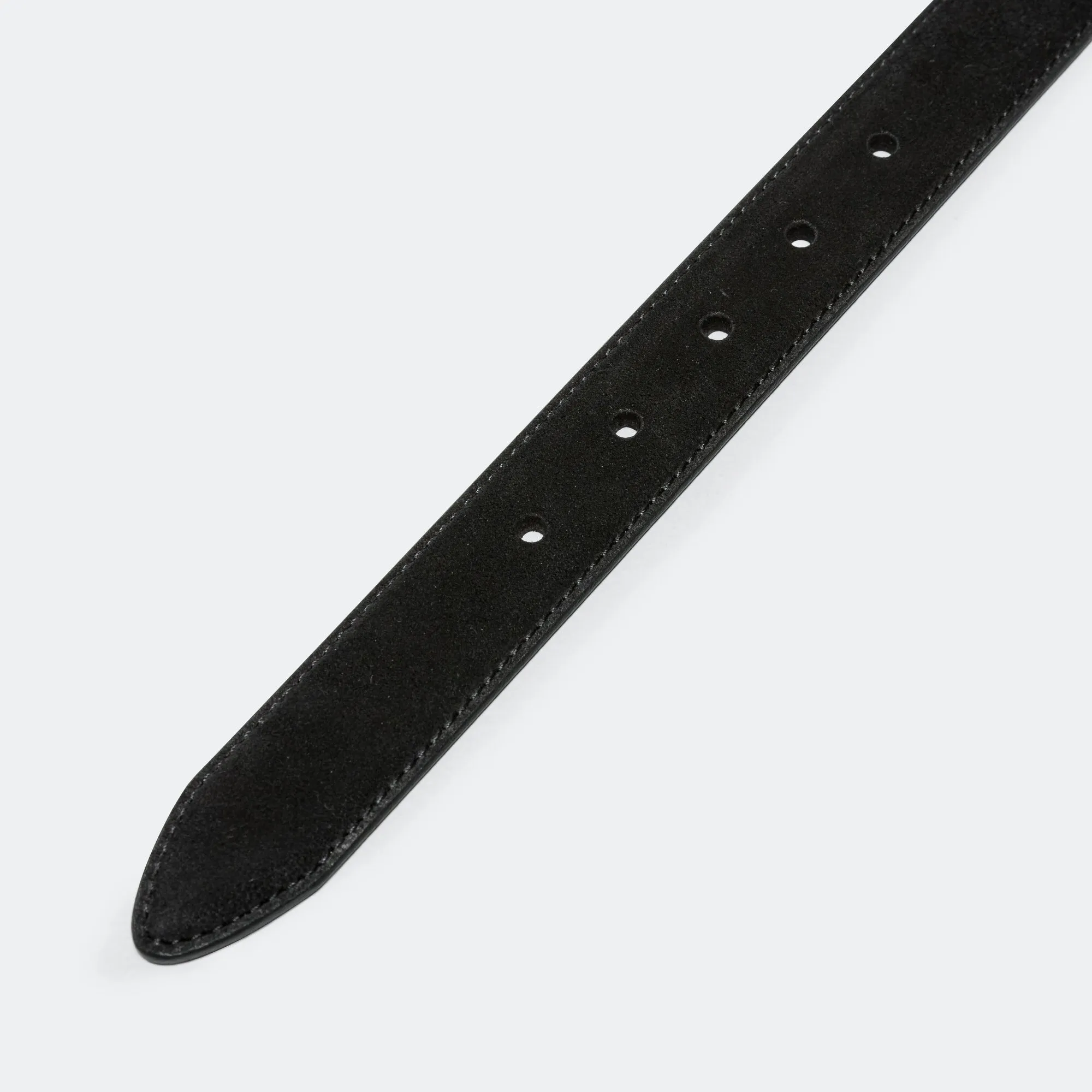 Beams Clothing Suede Belt - Black