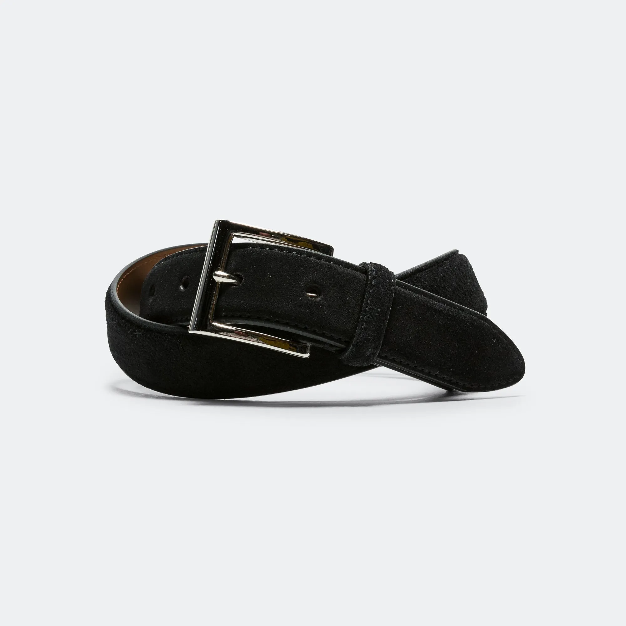 Beams Clothing Suede Belt - Black
