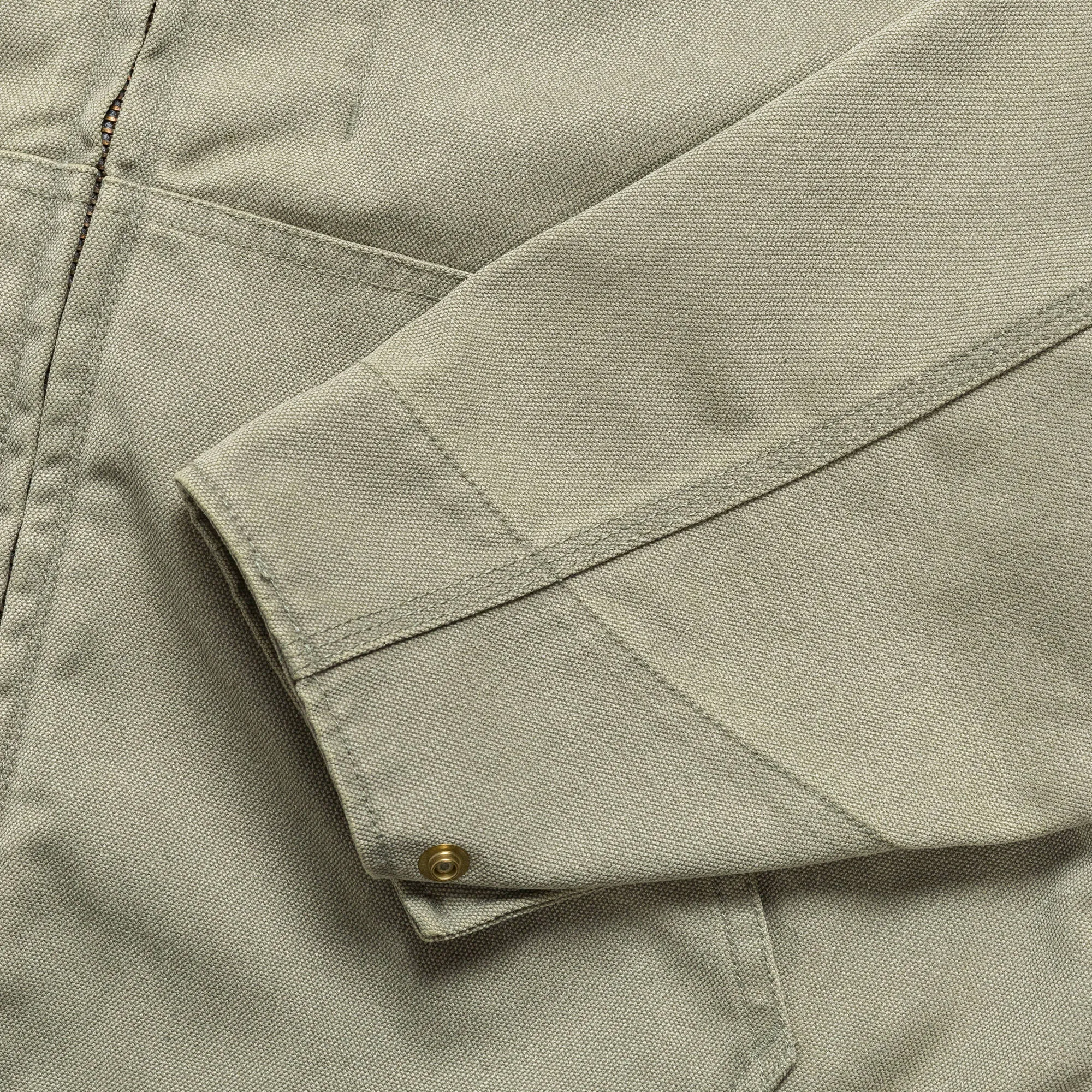 Beams Clothing Tech Duck Hooded Jacket - Greige