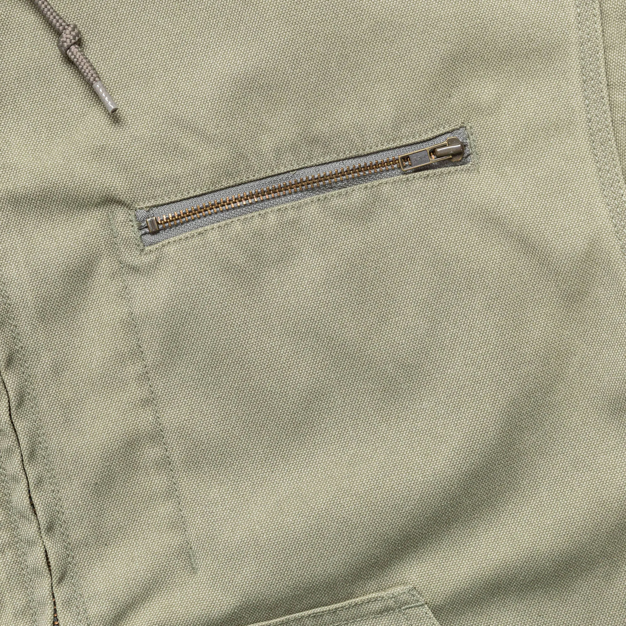 Beams Clothing Tech Duck Hooded Jacket - Greige