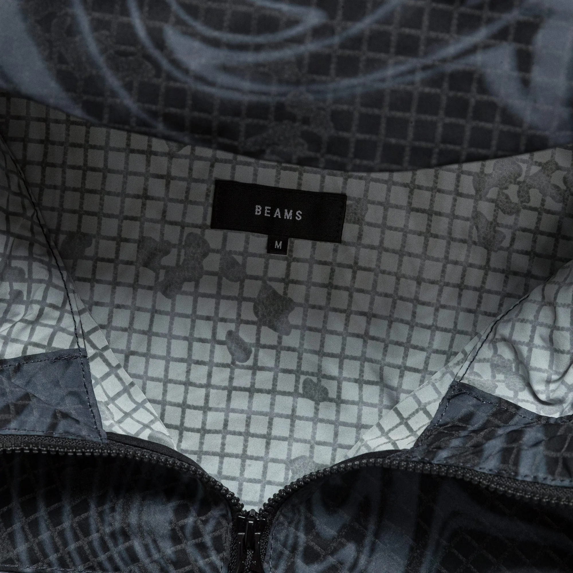 Beams Clothing Tech Zip-Up Hoodie - Black