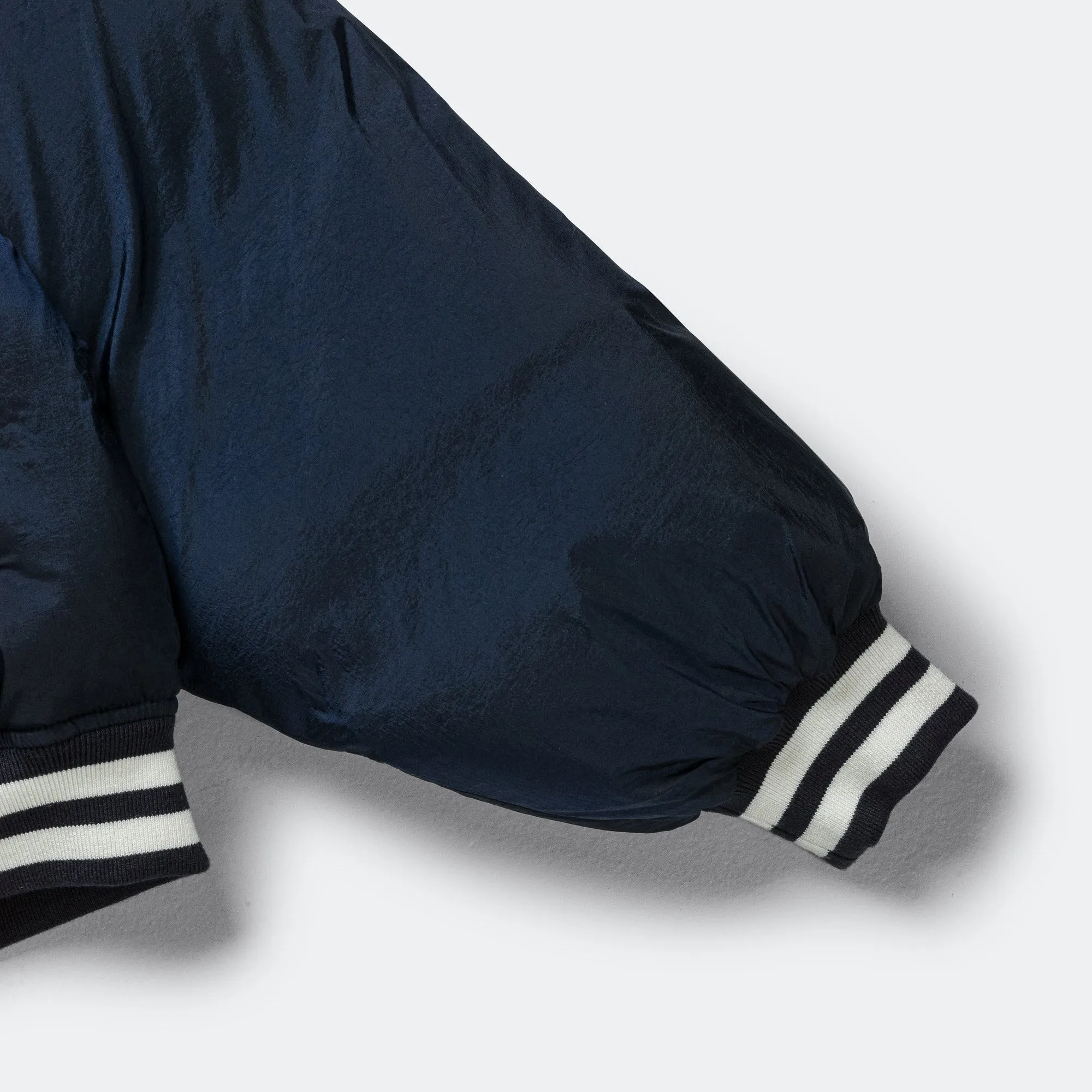 Beams Clothing Varsity Down Jacket - Navy