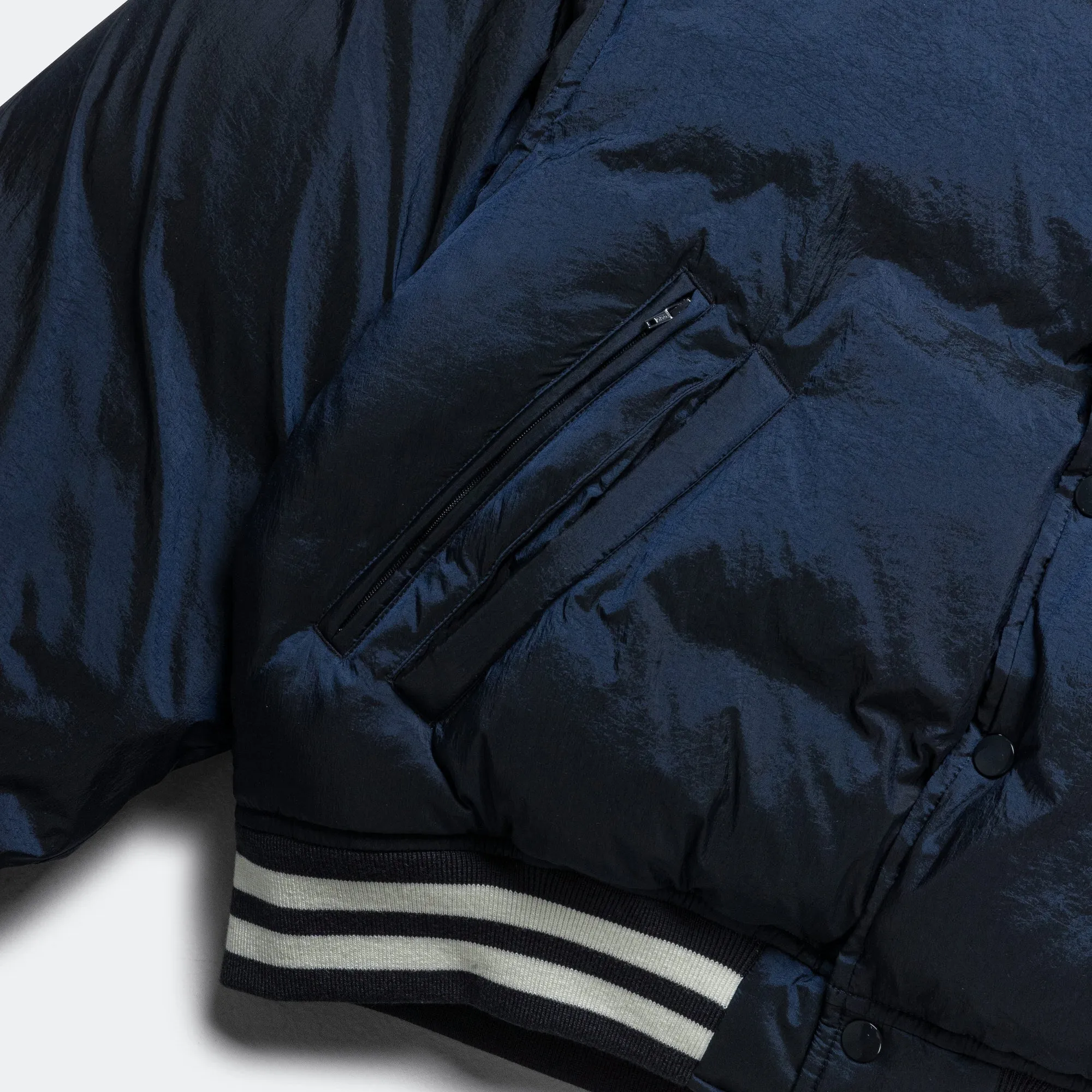 Beams Clothing Varsity Down Jacket - Navy