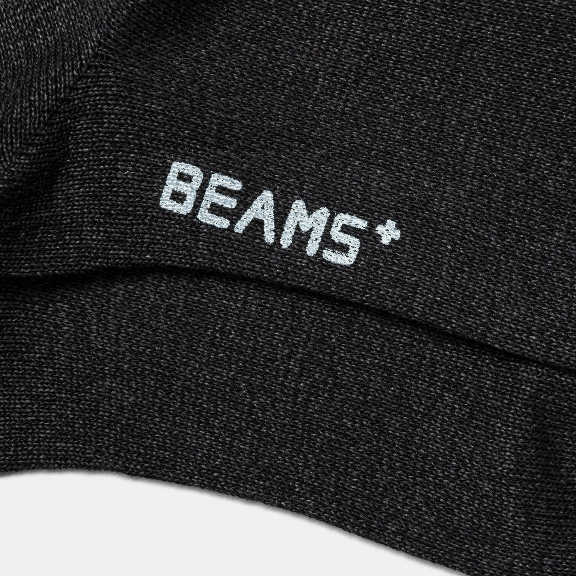 Beams Clothing WASHI Short Rib Socks - Black