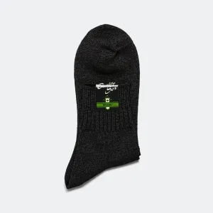 Beams Clothing WASHI Short Rib Socks - Black